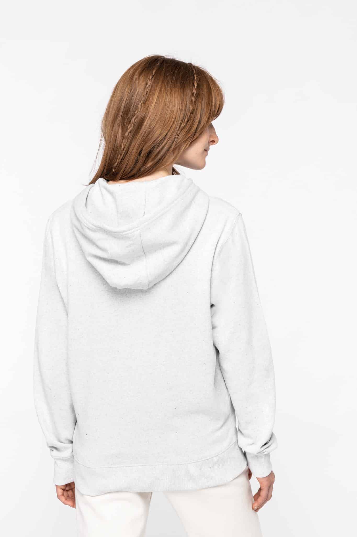 Miniature 4 pour Sweat-shirt écoresponsable à capuche recyclé unisexe