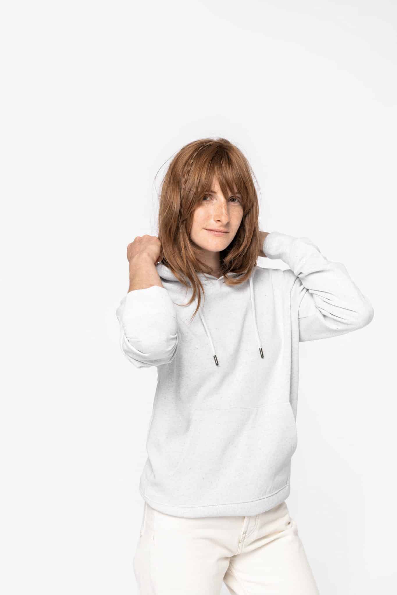 Miniature 3 pour Sweat-shirt écoresponsable à capuche recyclé unisexe