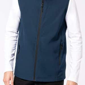 Visuel Bodywarmer softshell écoresponsable 2 couches unisexe
