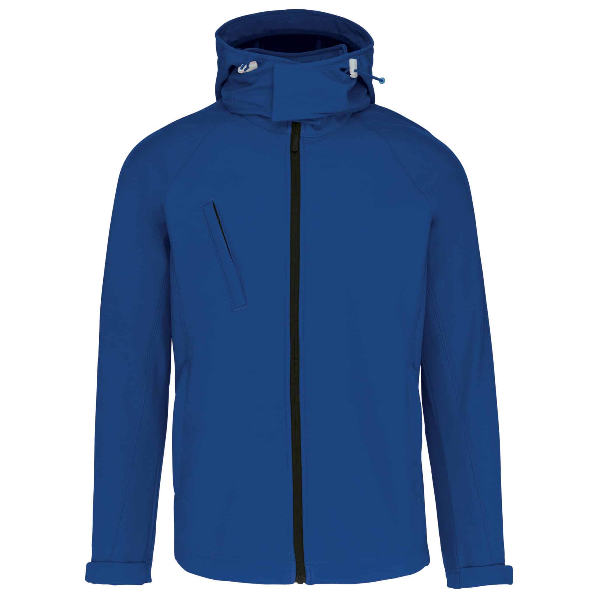 Miniature 16 pour Veste softshell à capuche amovible homme