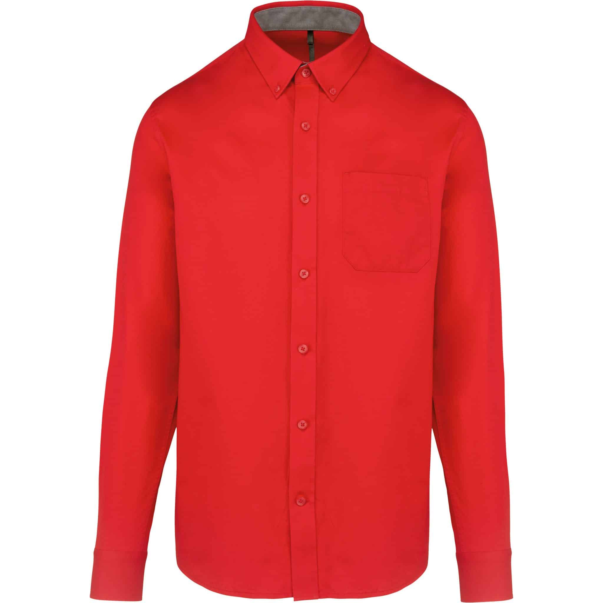 Miniature 18 pour Chemise coton manches longues Nevada homme