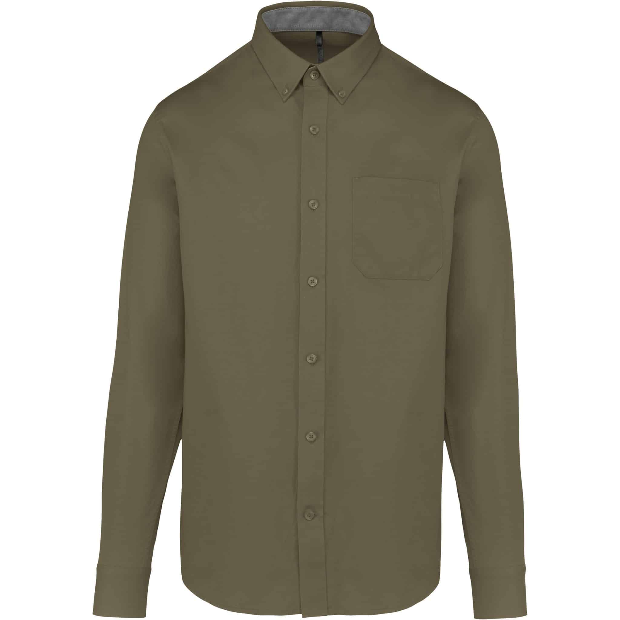 Miniature 16 pour Chemise coton manches longues Nevada homme
