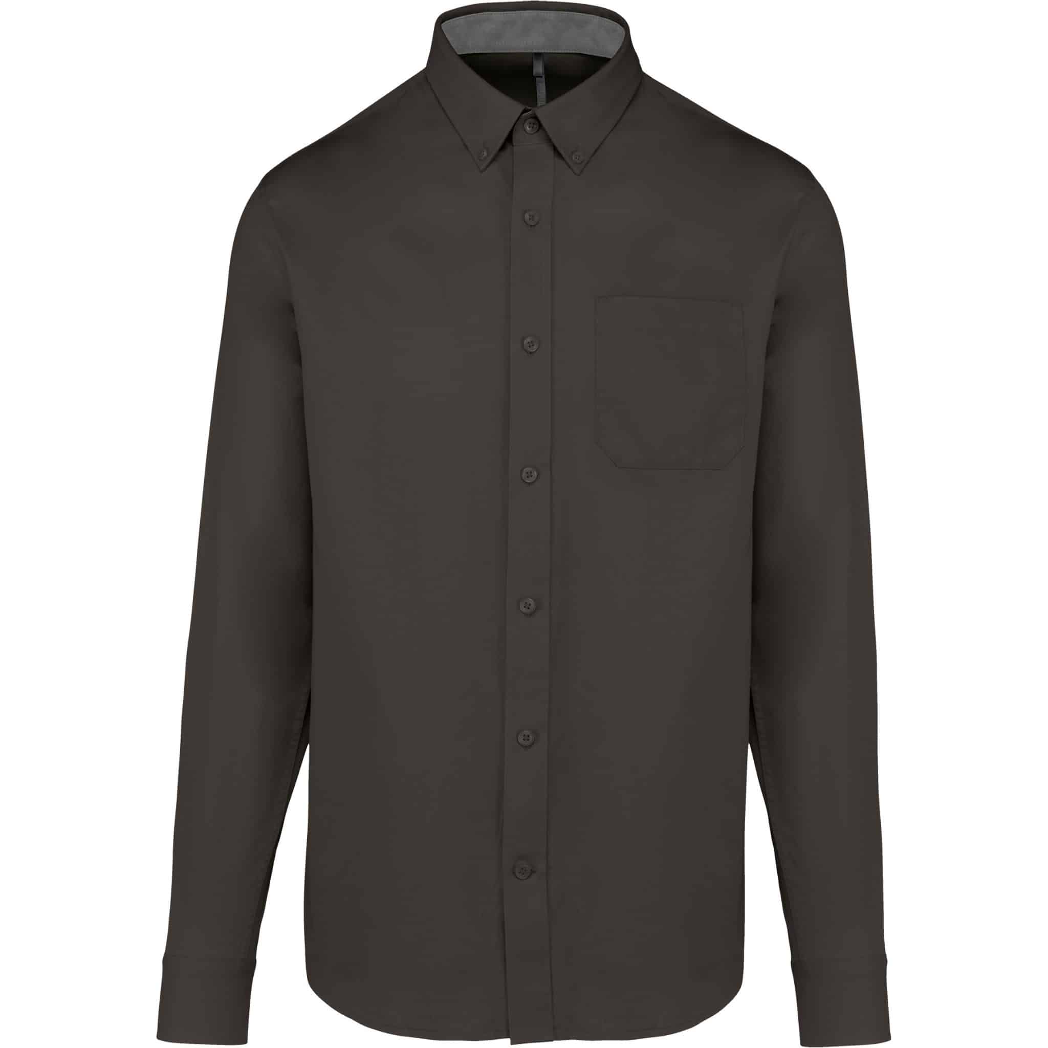 Miniature 15 pour Chemise coton manches longues Nevada homme