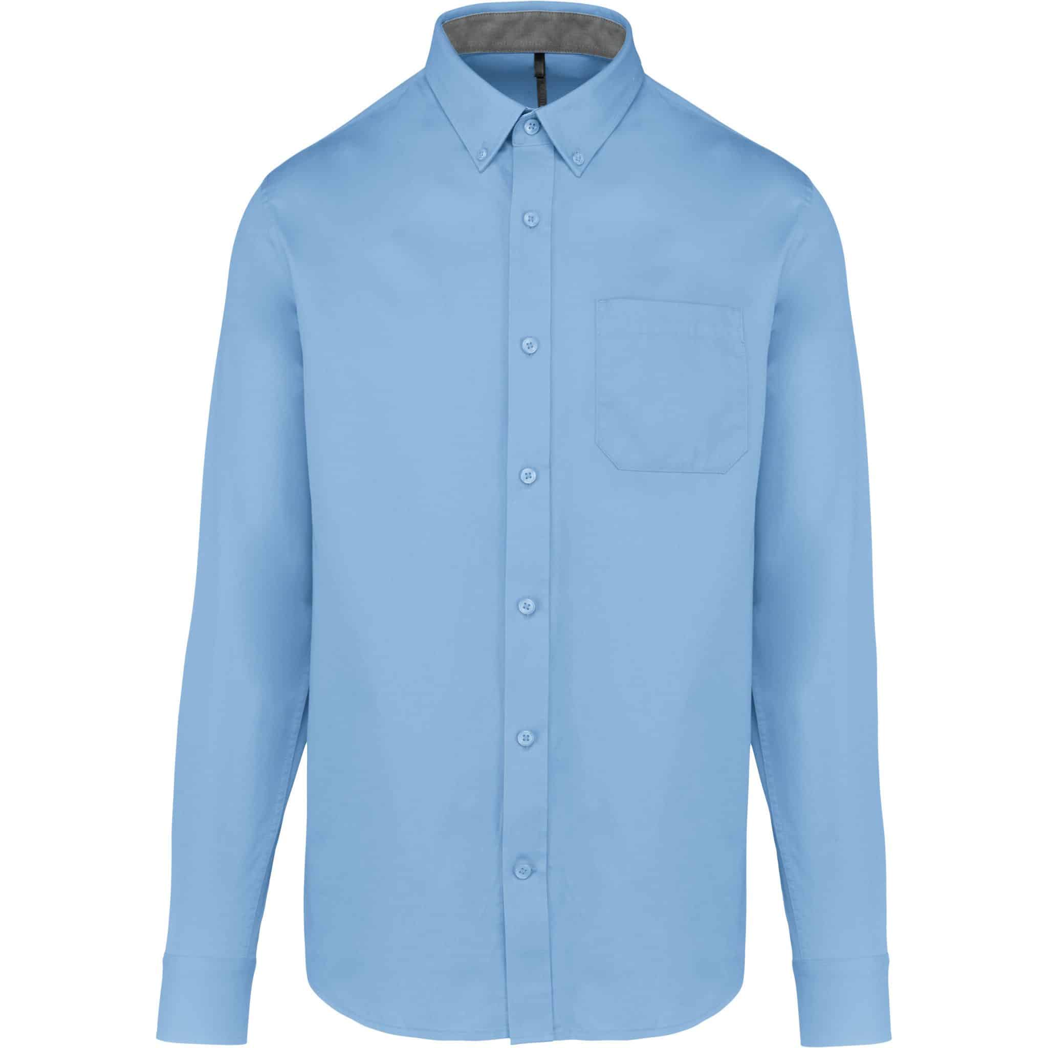 Miniature 19 pour Chemise coton manches longues Nevada homme