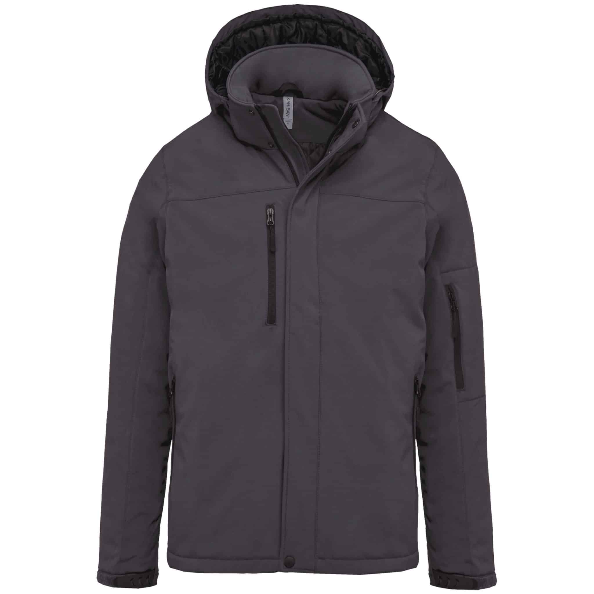 Miniature 20 pour Parka softshell doublée capuche homme
