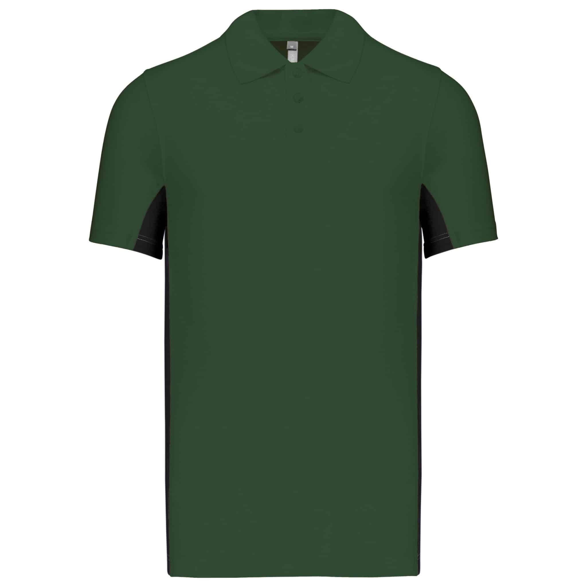 Miniature 11 pour Polo piqué manches courtes bicolore homme