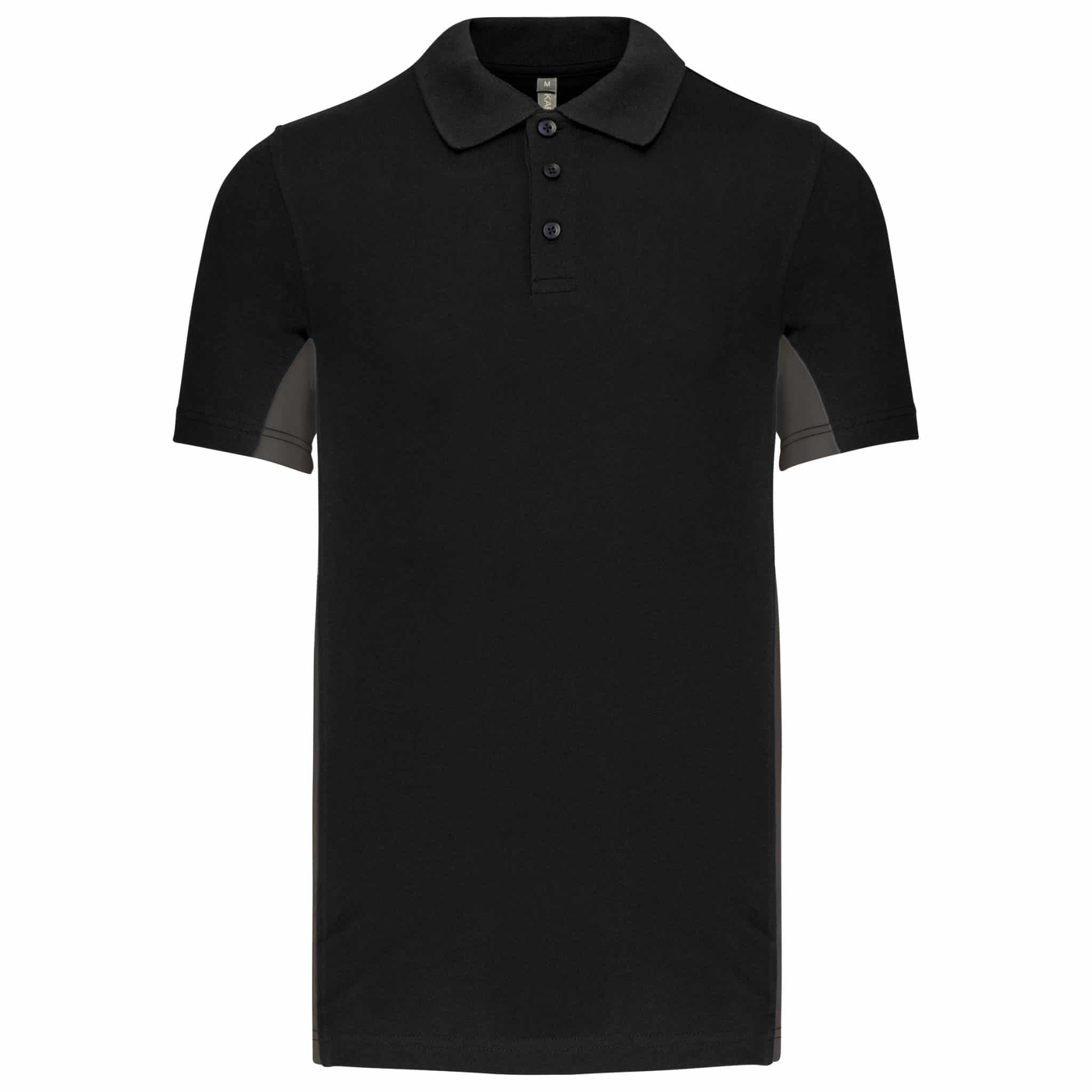 Miniature 8 pour Polo piqué manches courtes bicolore homme