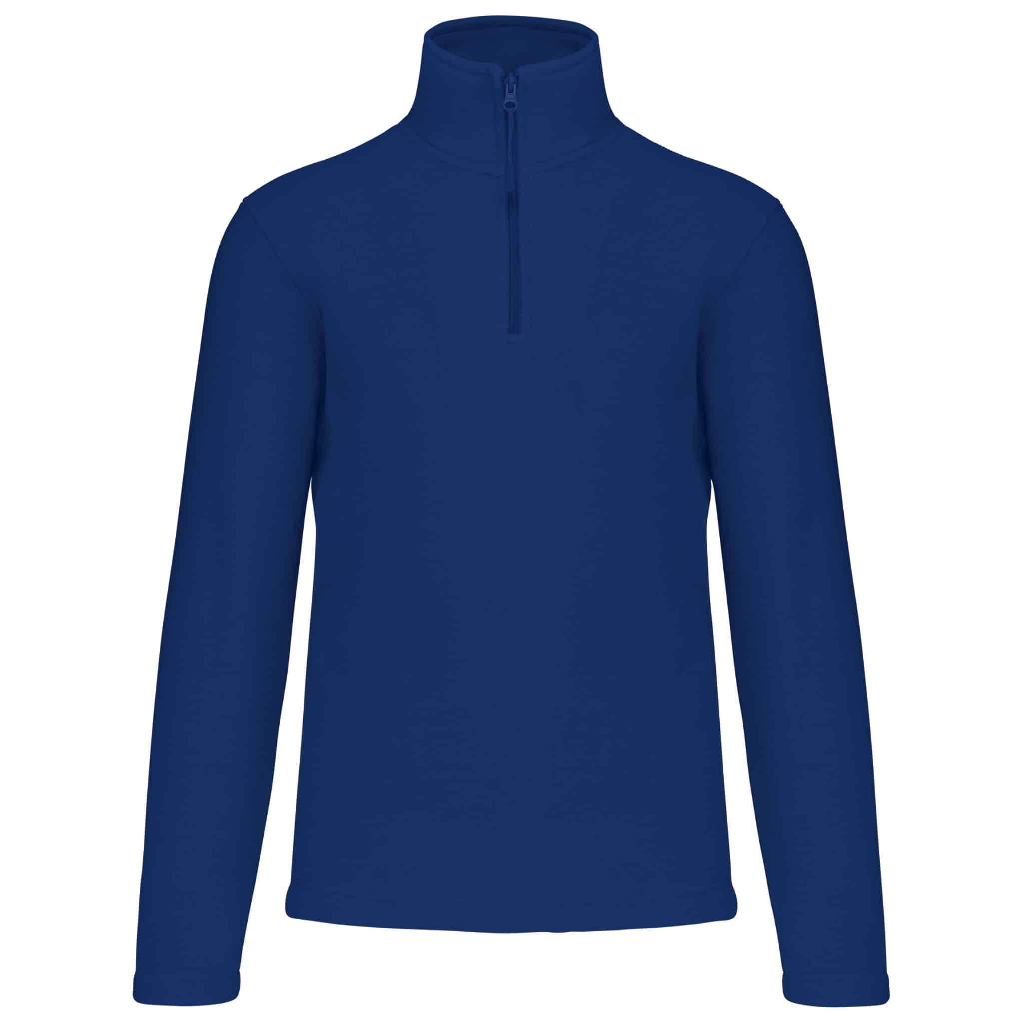 Miniature 31 pour Enzo > Micropolaire col zippé homme