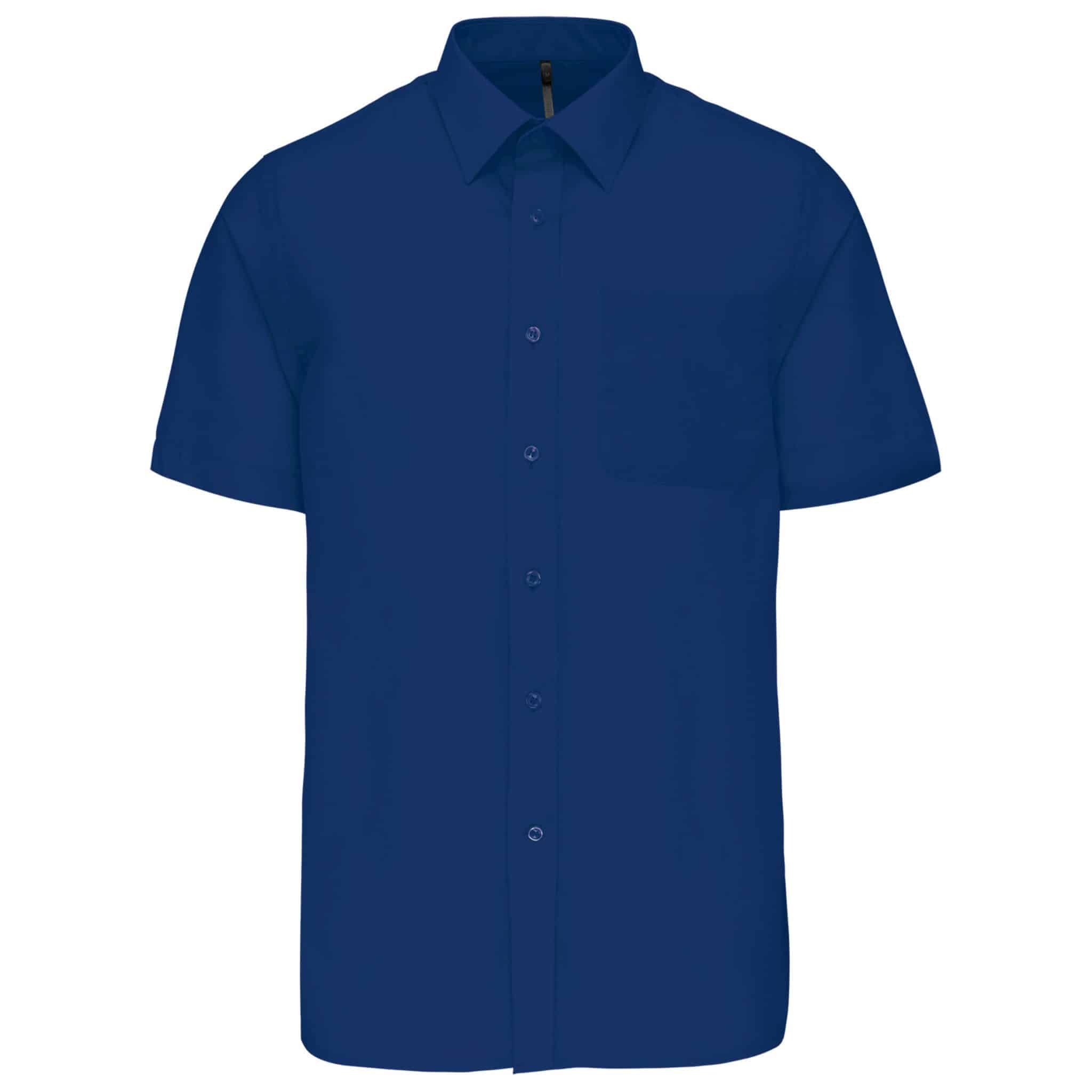 Miniature 33 pour Chemise popeline polycoton manches courtes entretien facile homme