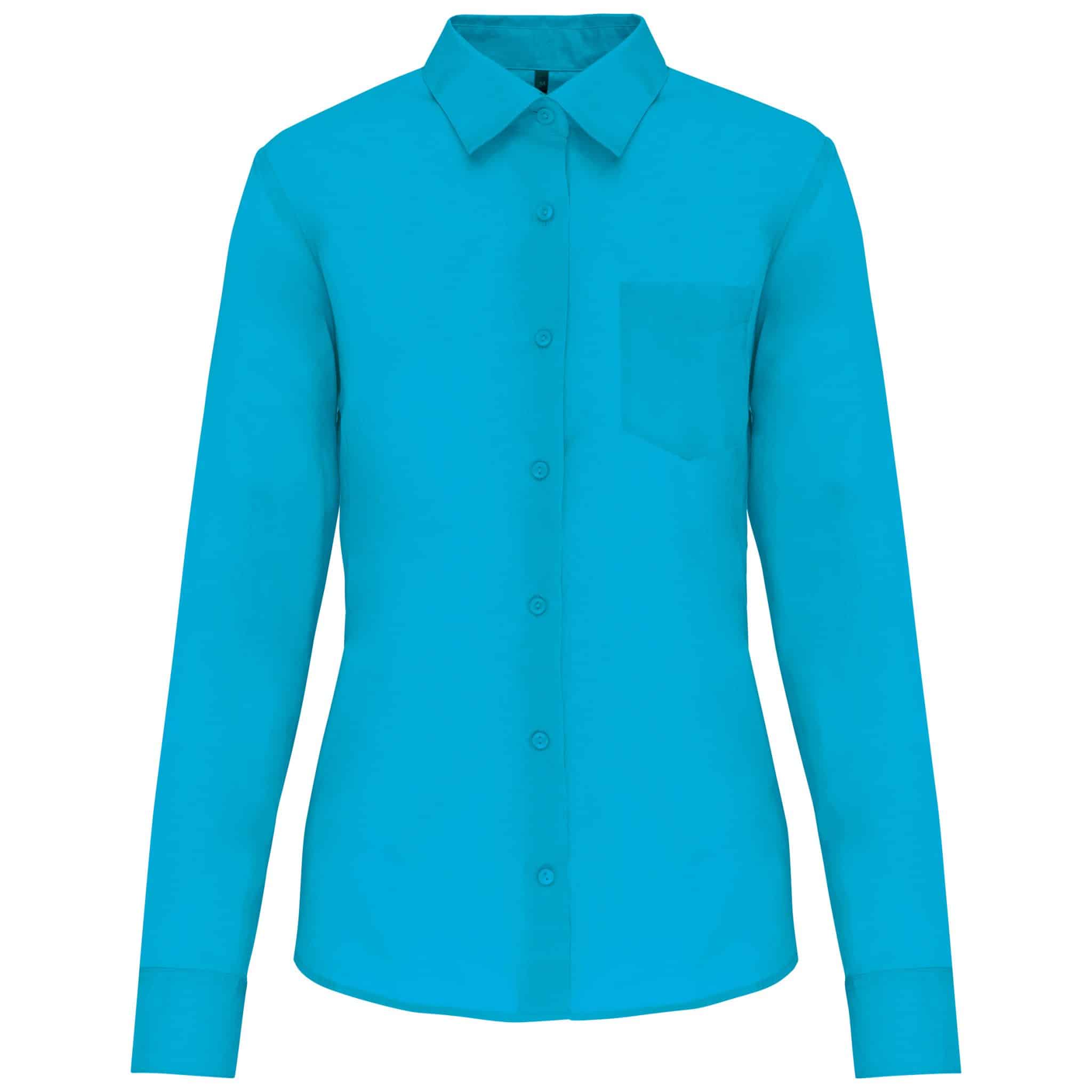 Miniature 15 pour Chemise popeline polycoton entretien facile femme