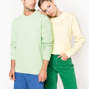 Visuel Sweat-shirt col rond unisexe