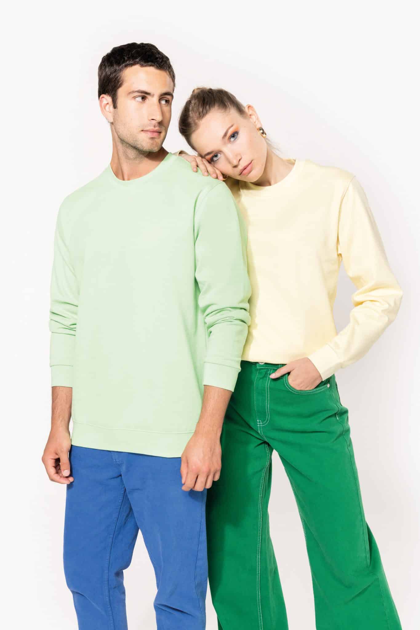 Miniature 1 pour Sweat-shirt col rond unisexe
