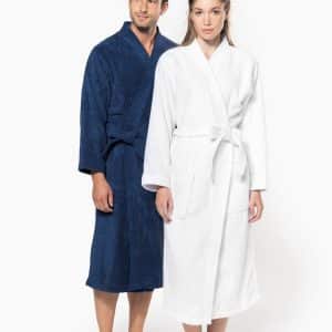 Visuel Peignoir col kimono