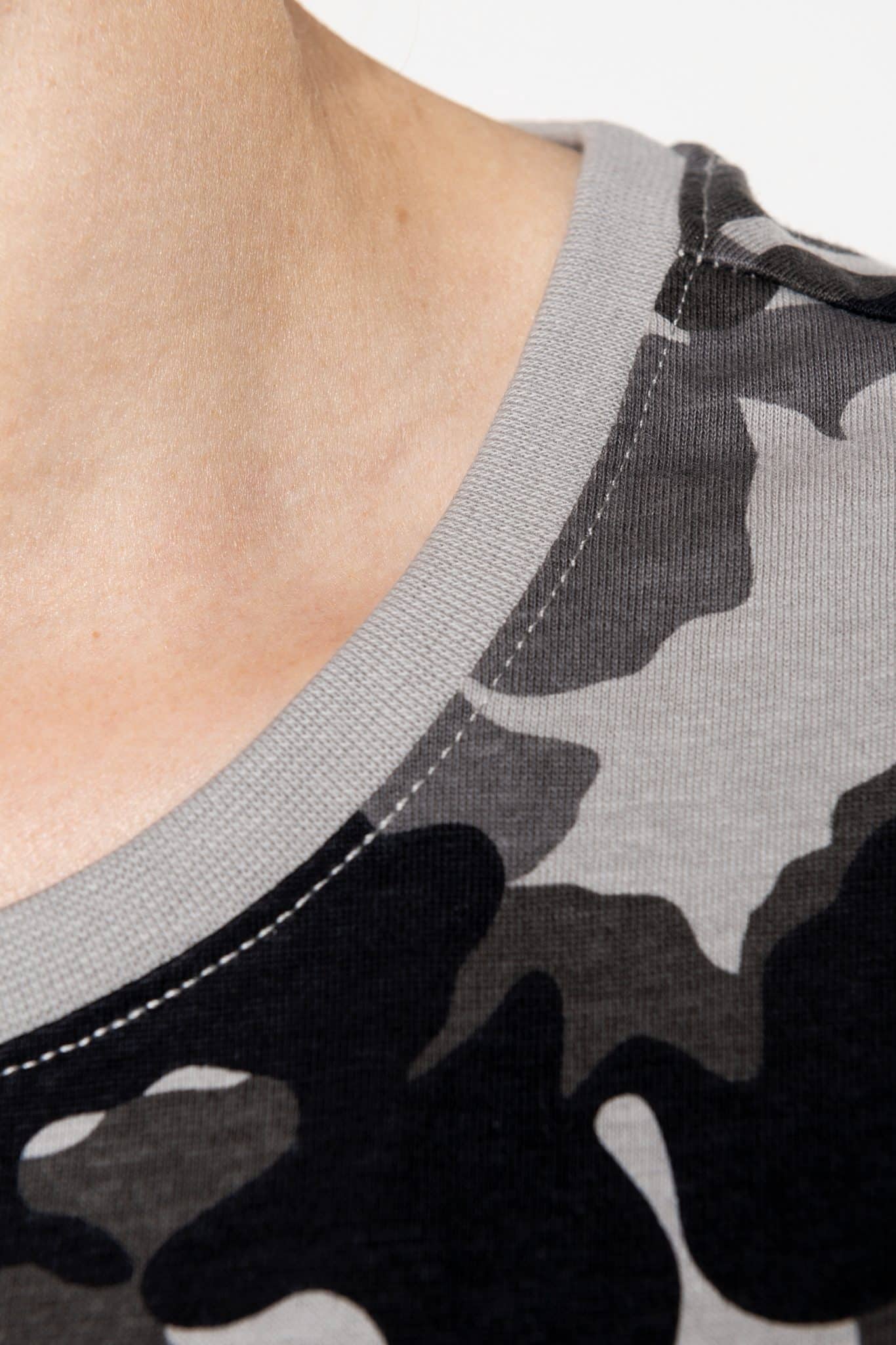 Miniature 7 pour T-shirt camo manches courtes femme