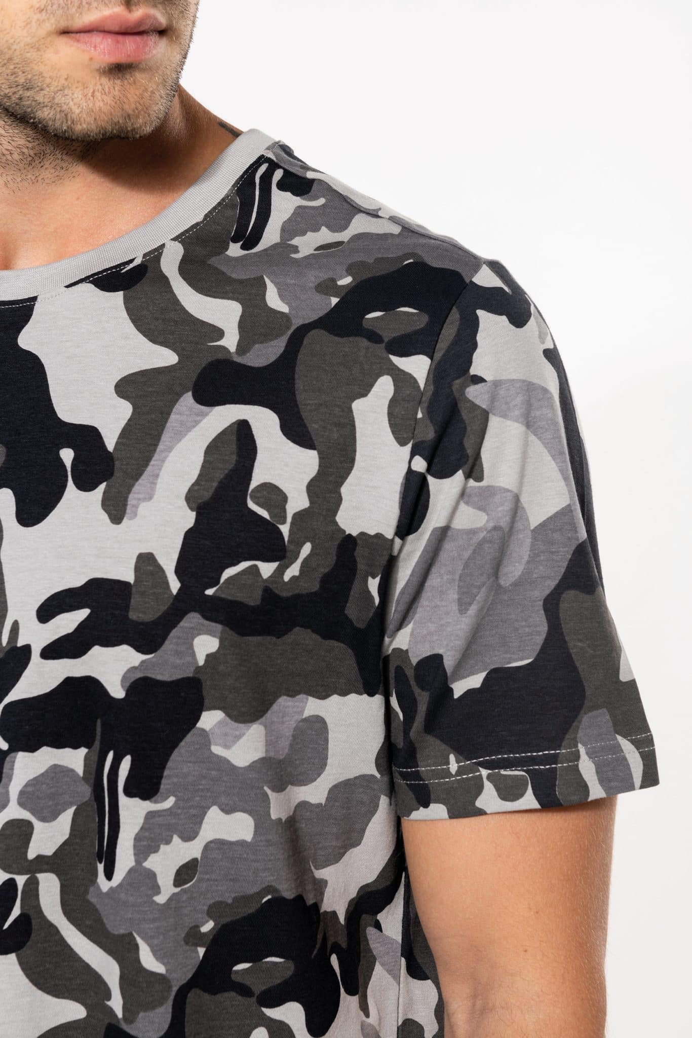 Miniature 6 pour T-shirt camo manches courtes homme