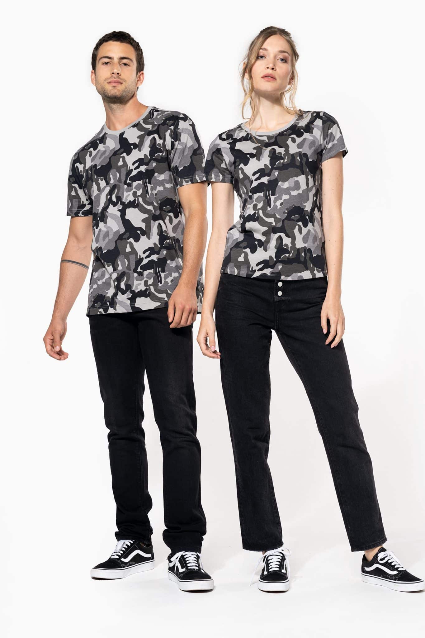 Miniature 5 pour T-shirt camo manches courtes homme