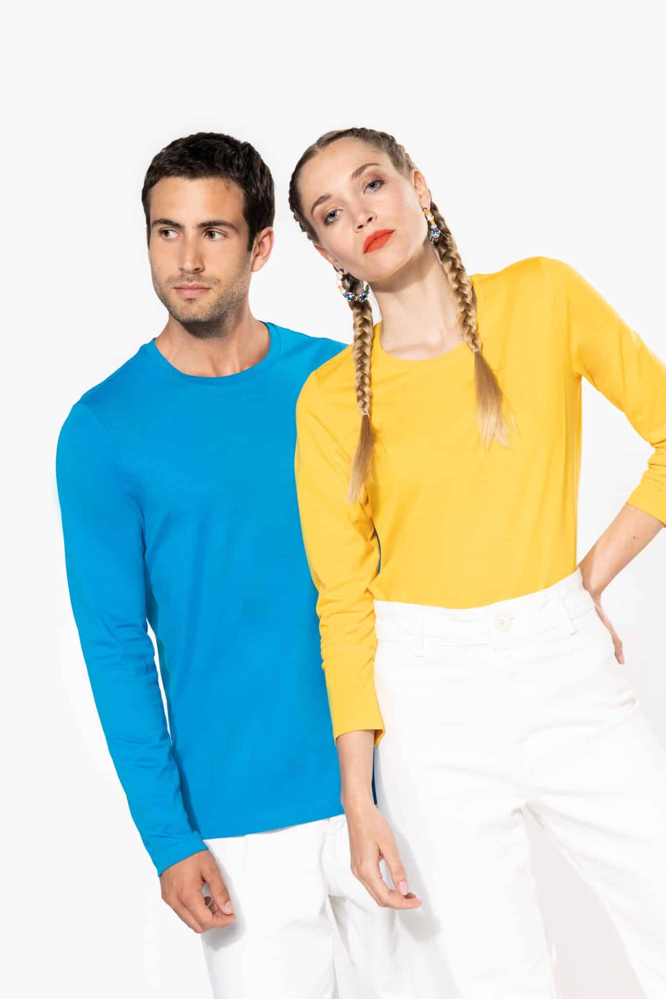 Miniature 4 pour T-shirt col rond manches longues femme