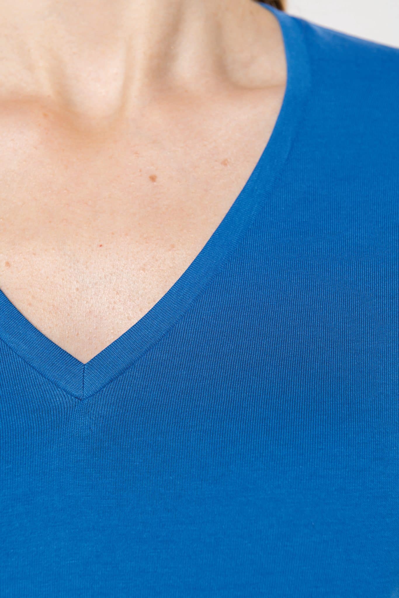 Miniature 7 pour T-shirt col V manches longues femme