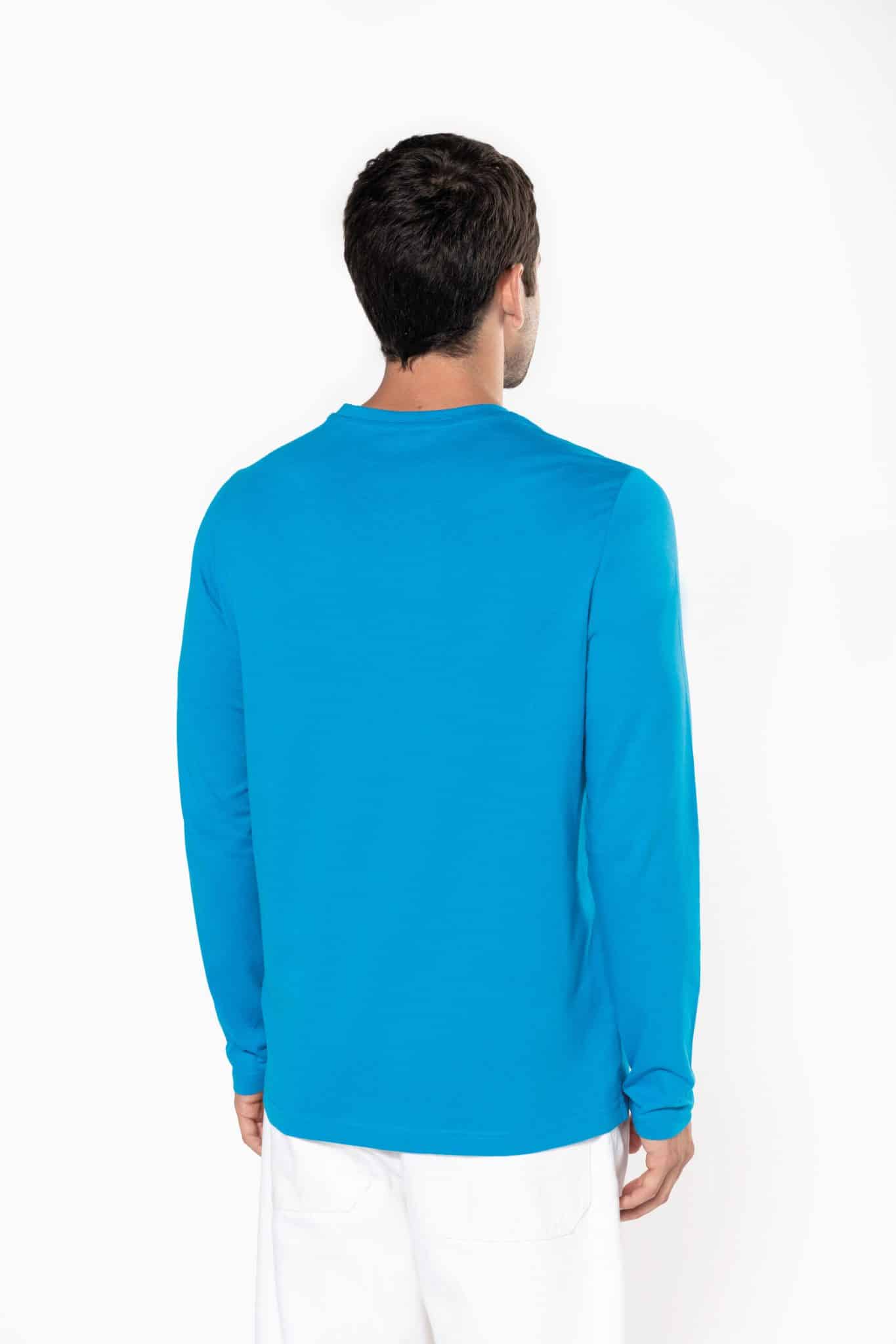 Miniature 2 pour T-shirt col rond manches longues homme