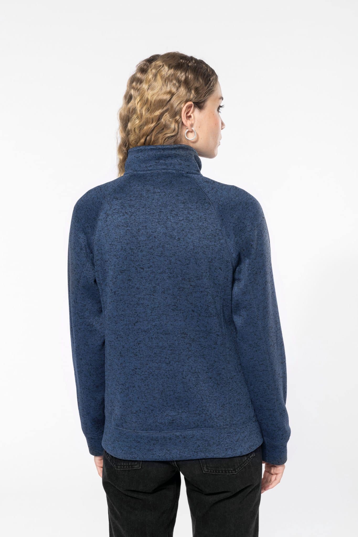 Miniature 2 pour Veste zippée chinée femme