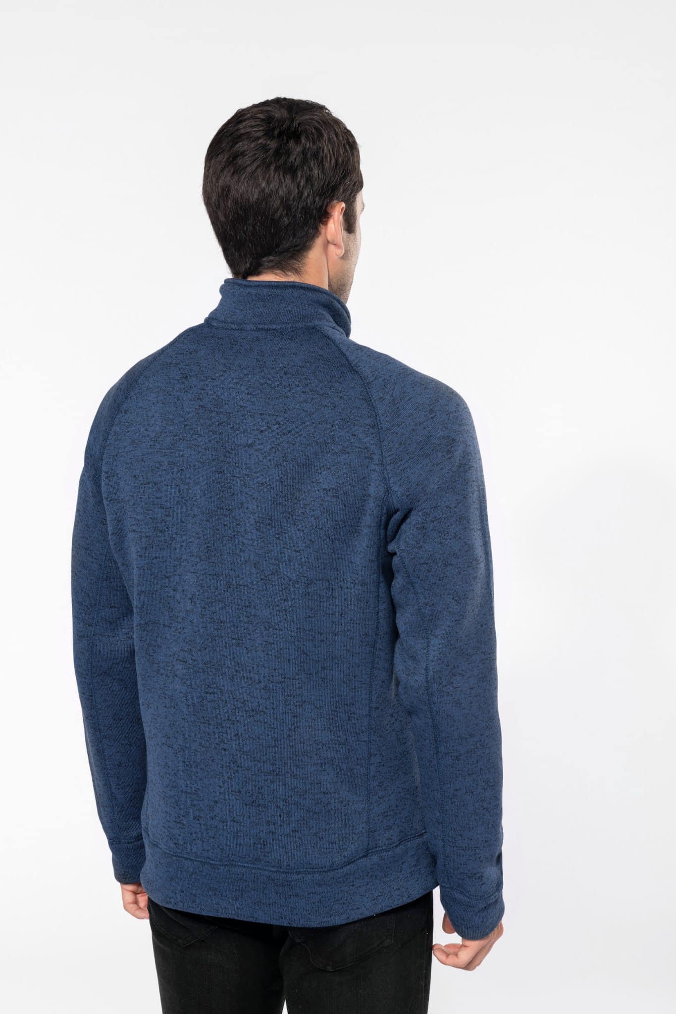 Miniature 2 pour Veste zippée chinée homme