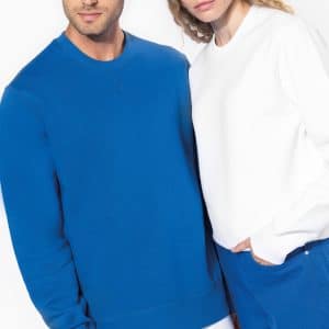 Visuel Sweat-shirt col rond unisexe