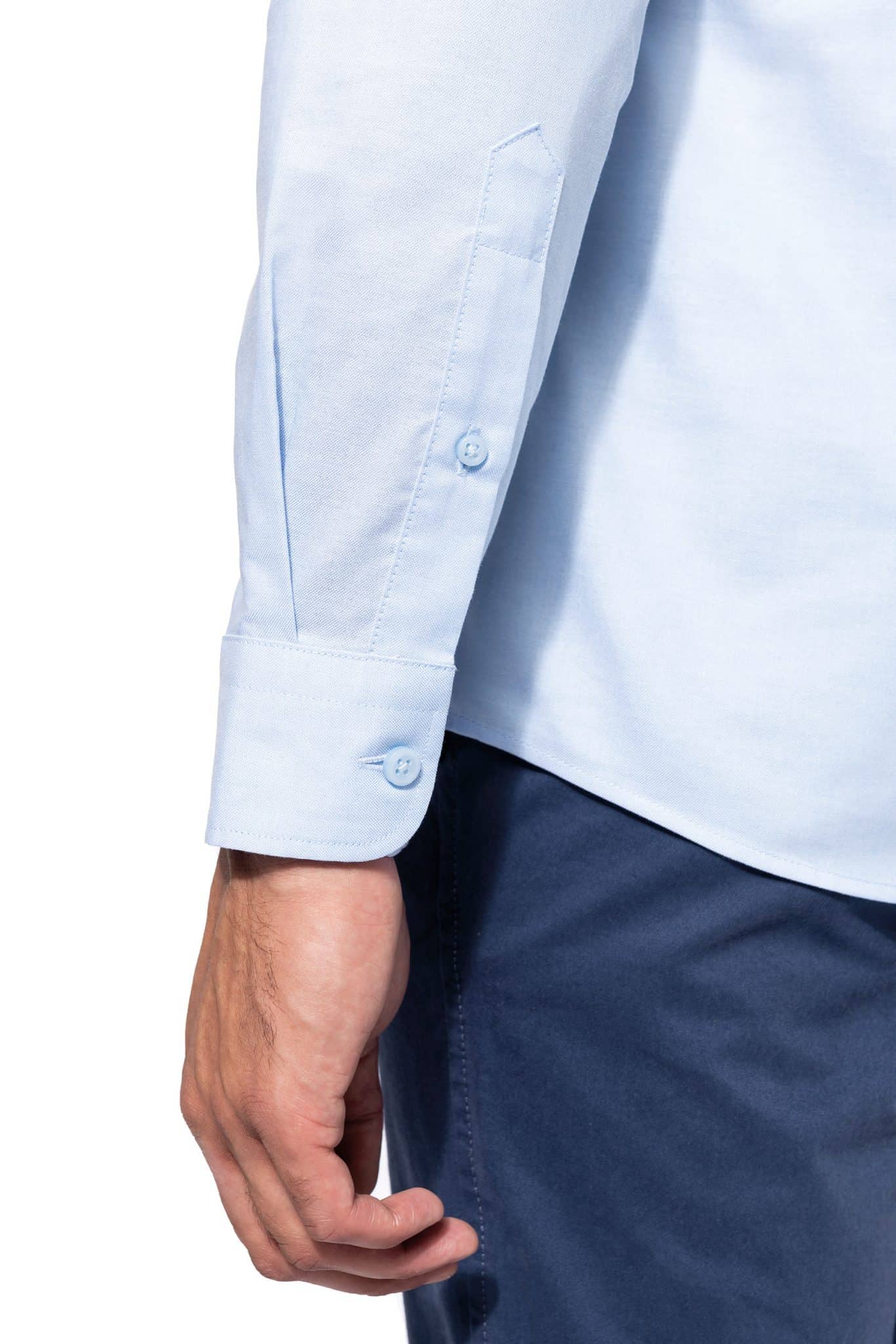 Miniature 8 pour Chemise oxford manches longues homme