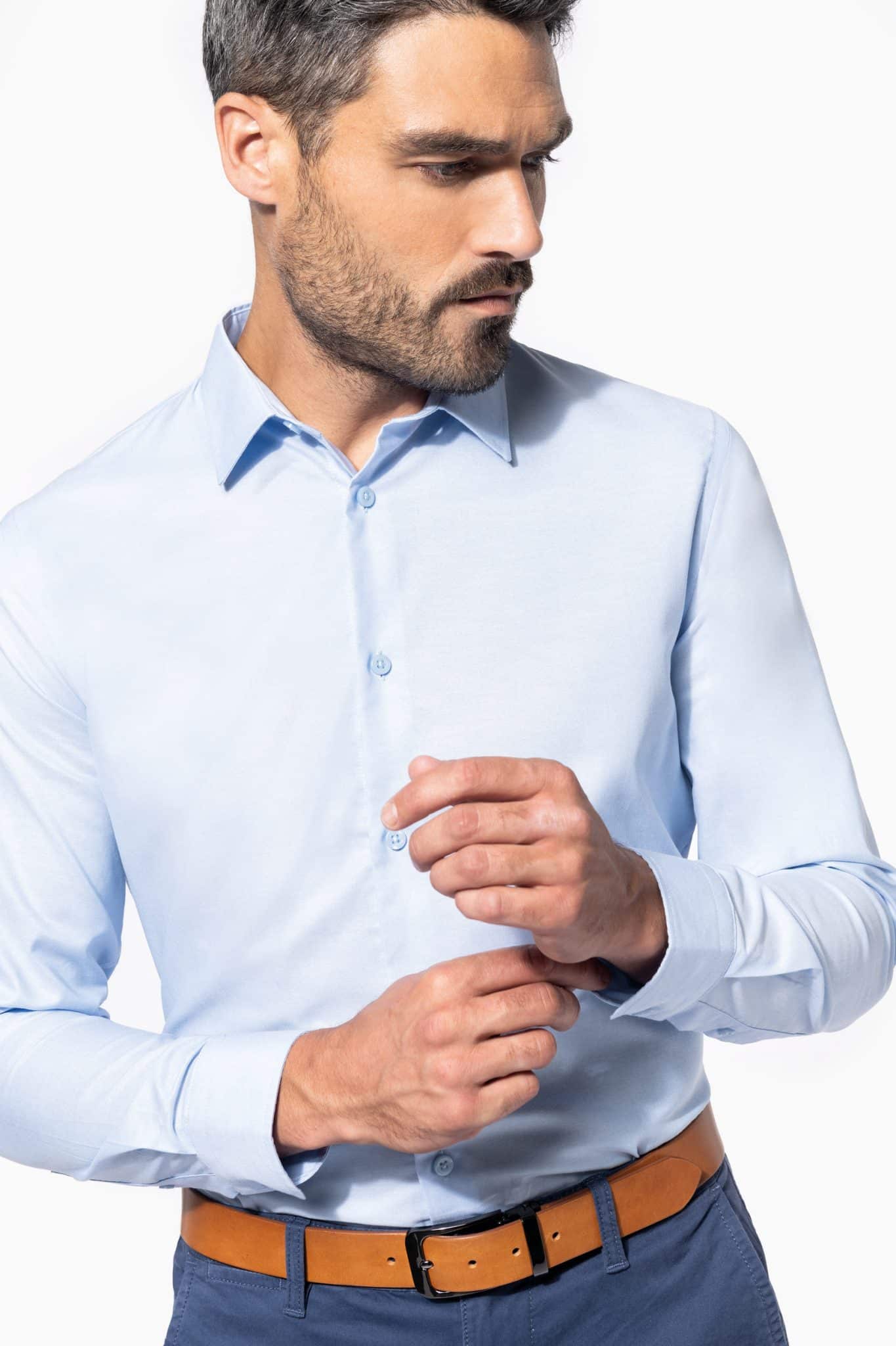 Miniature 2 pour Chemise oxford manches longues homme