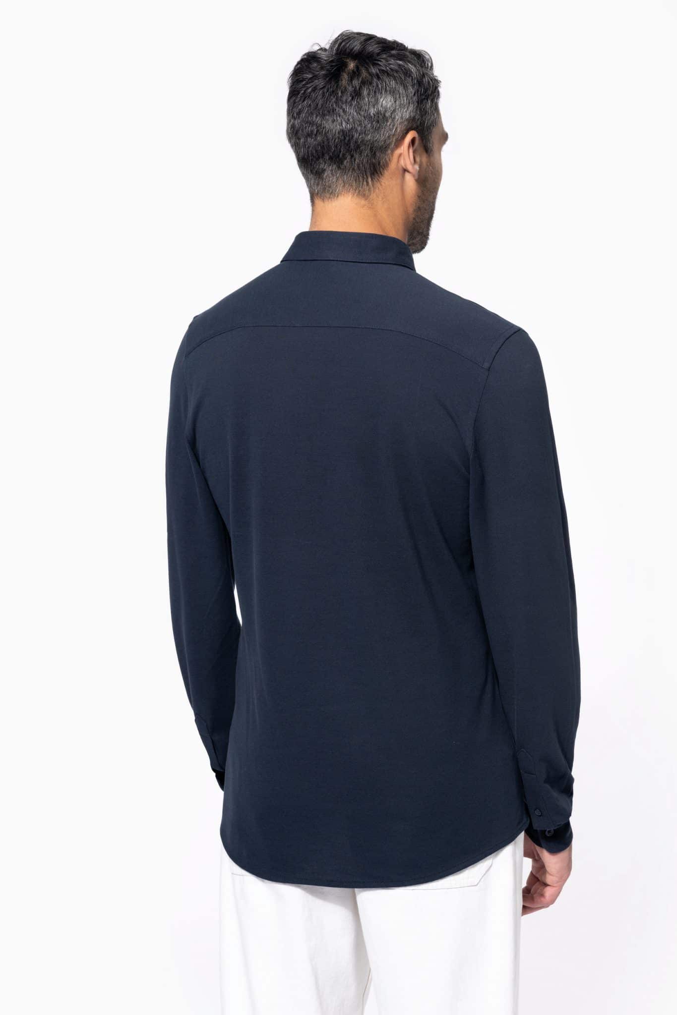 Miniature 2 pour Chemise maille piquée manches longues