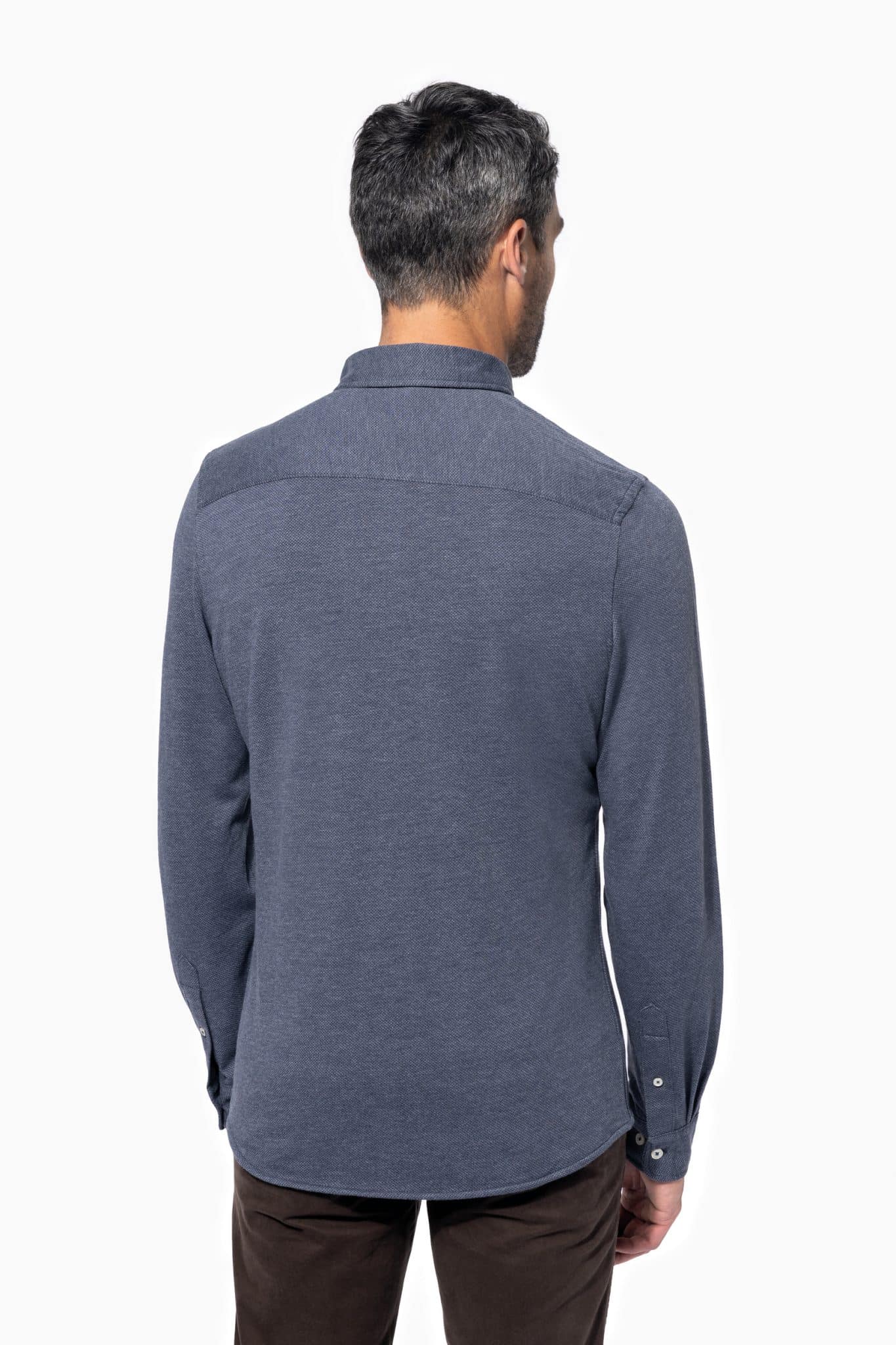 Miniature 2 pour Chemise jacquard manches longues