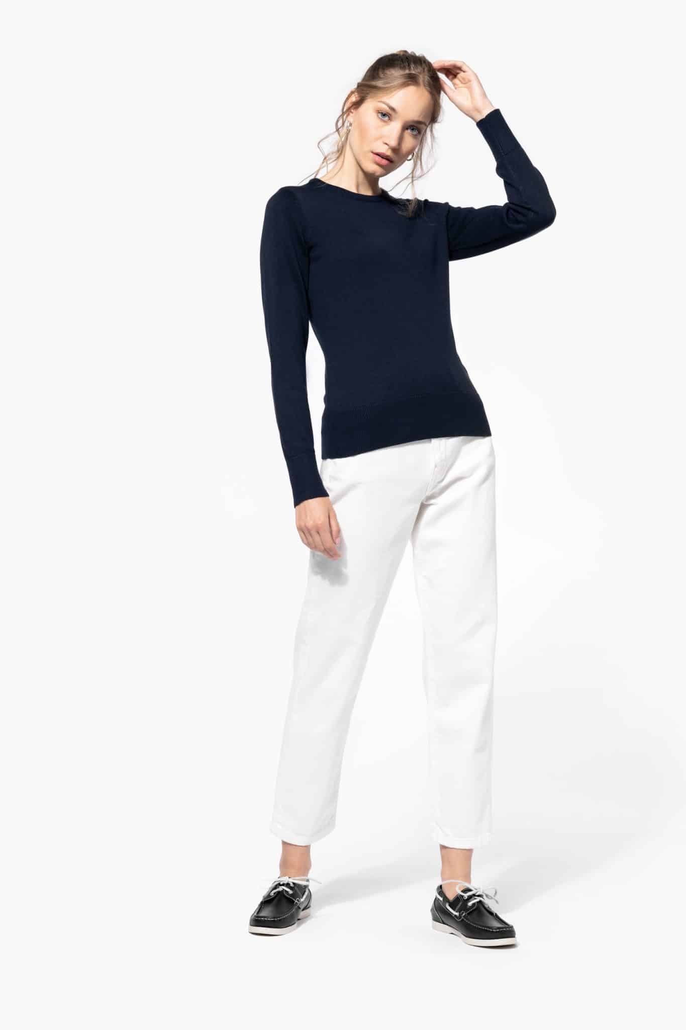 Miniature 3 pour Pull col rond femme
