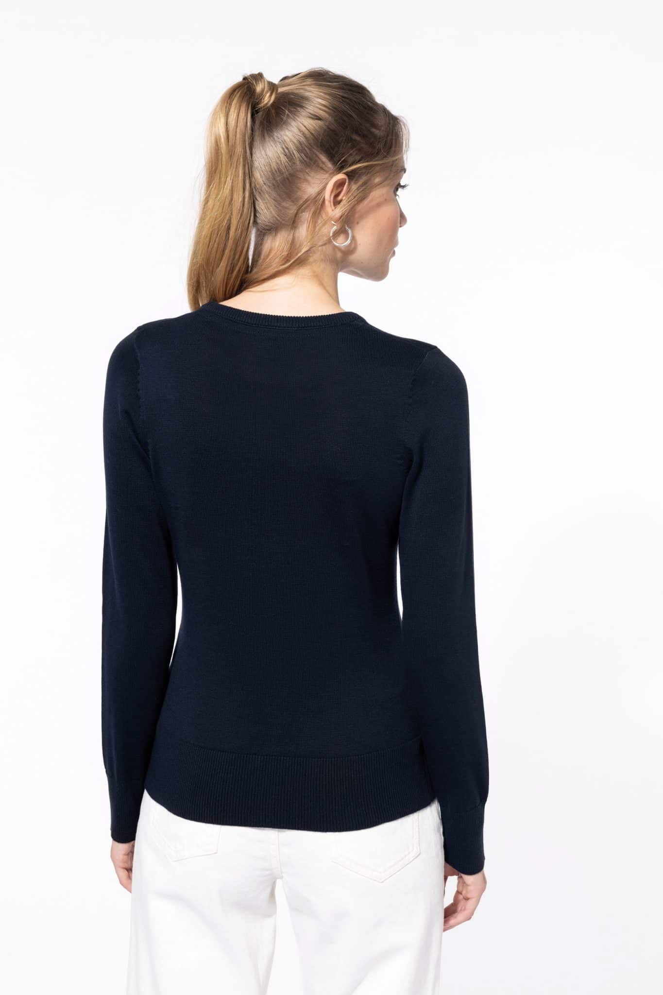 Miniature 2 pour Pull col rond femme