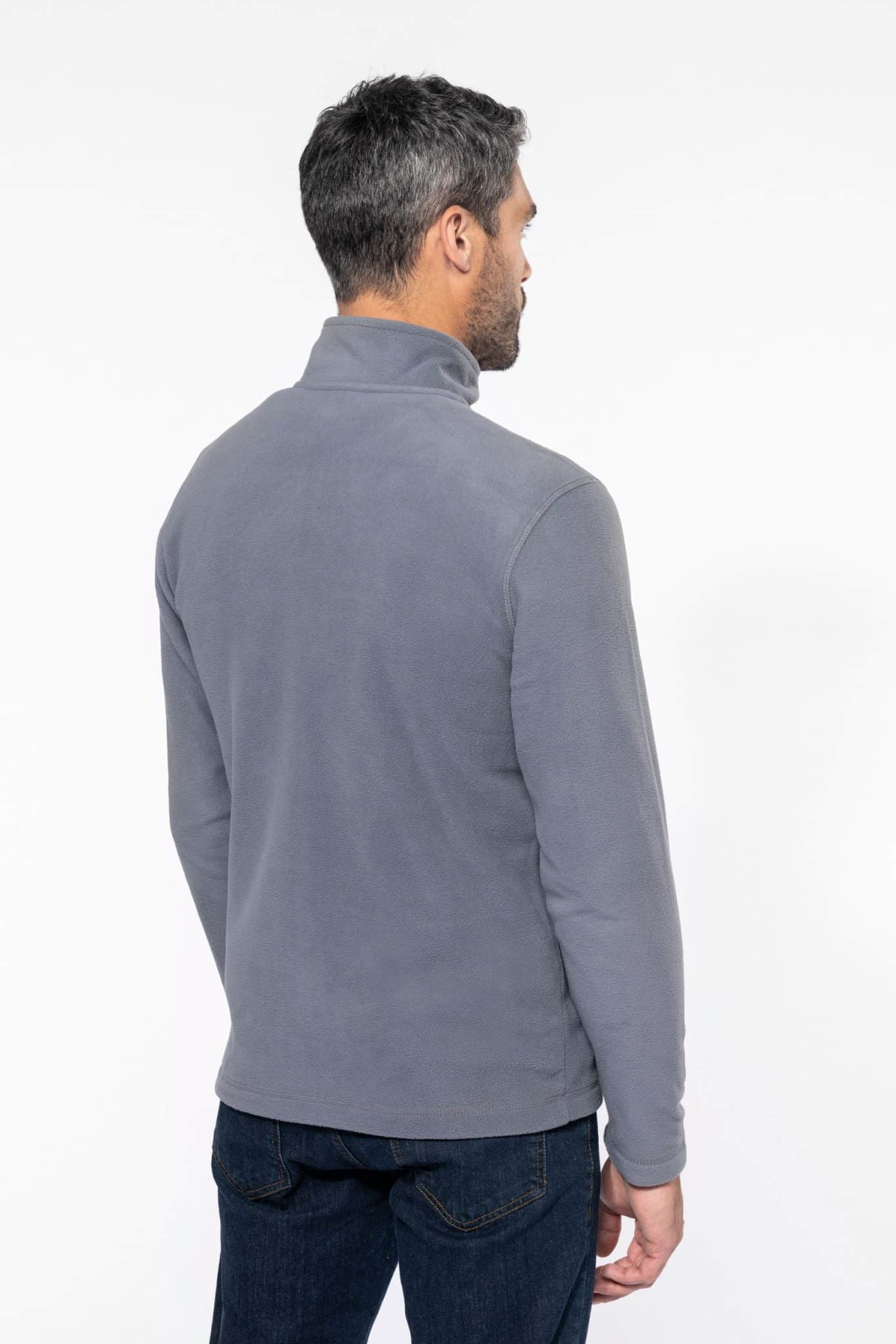 Miniature 3 pour Veste micropolaire zippée unisexe