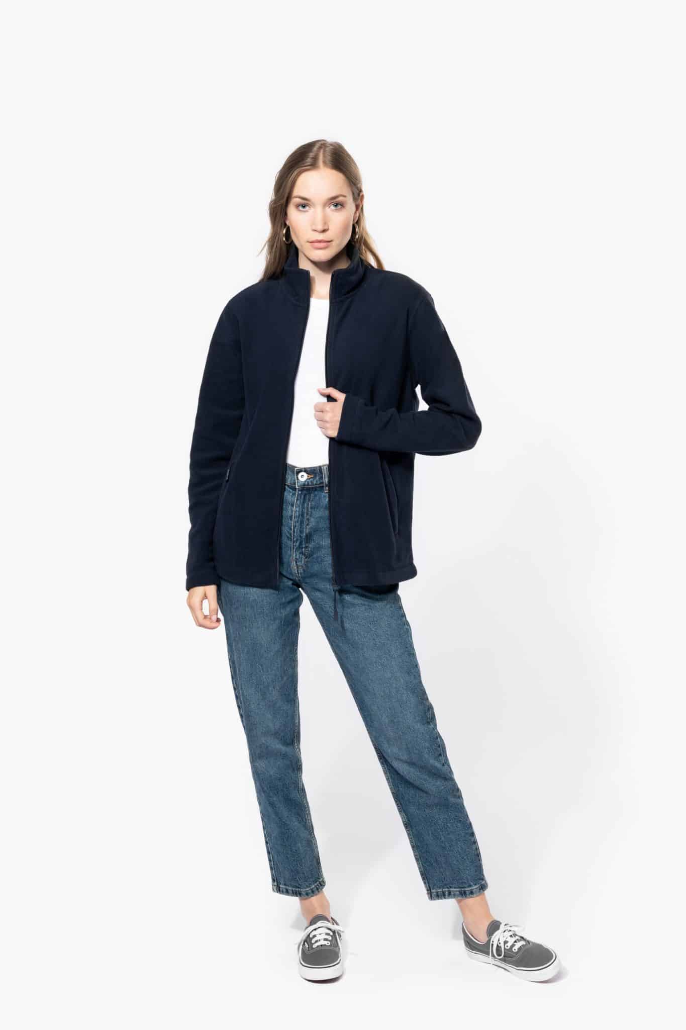 Miniature 7 pour Veste micropolaire zippée unisexe