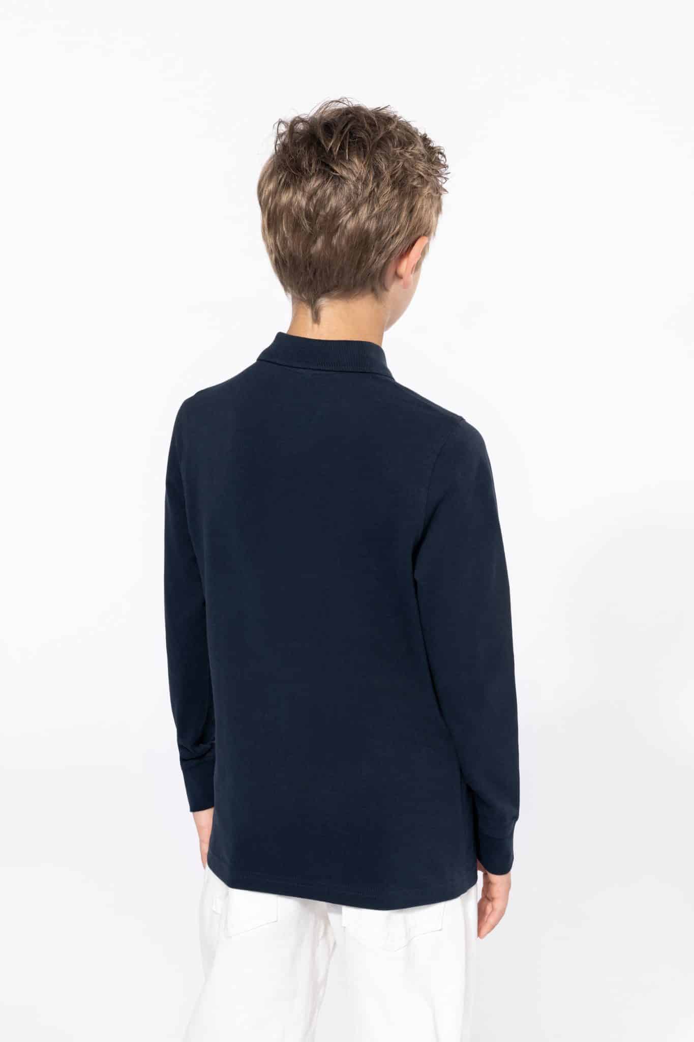 Miniature 3 pour Polo manches longues enfant