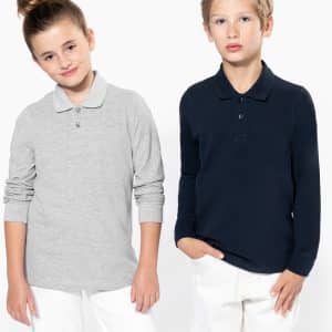 Visuel Polo manches longues enfant