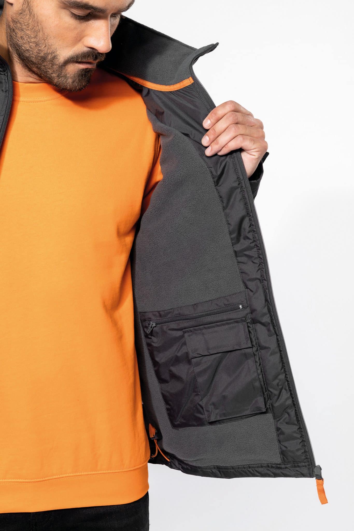 Miniature 7 pour Blouson à manches amovibles homme