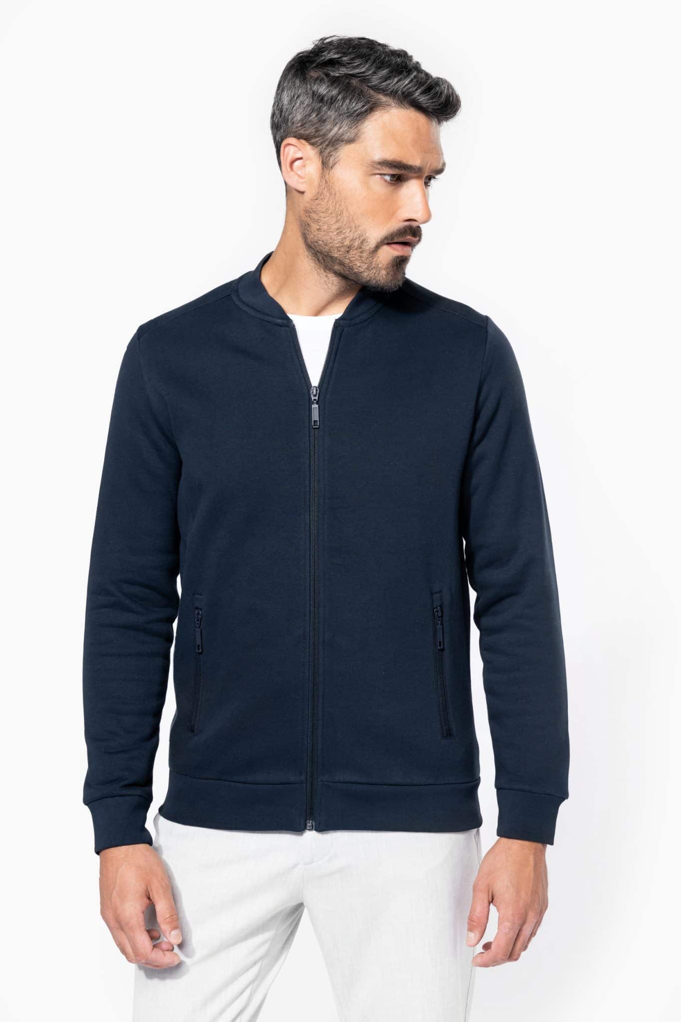 Miniature 1 pour Veste molleton zippée homme