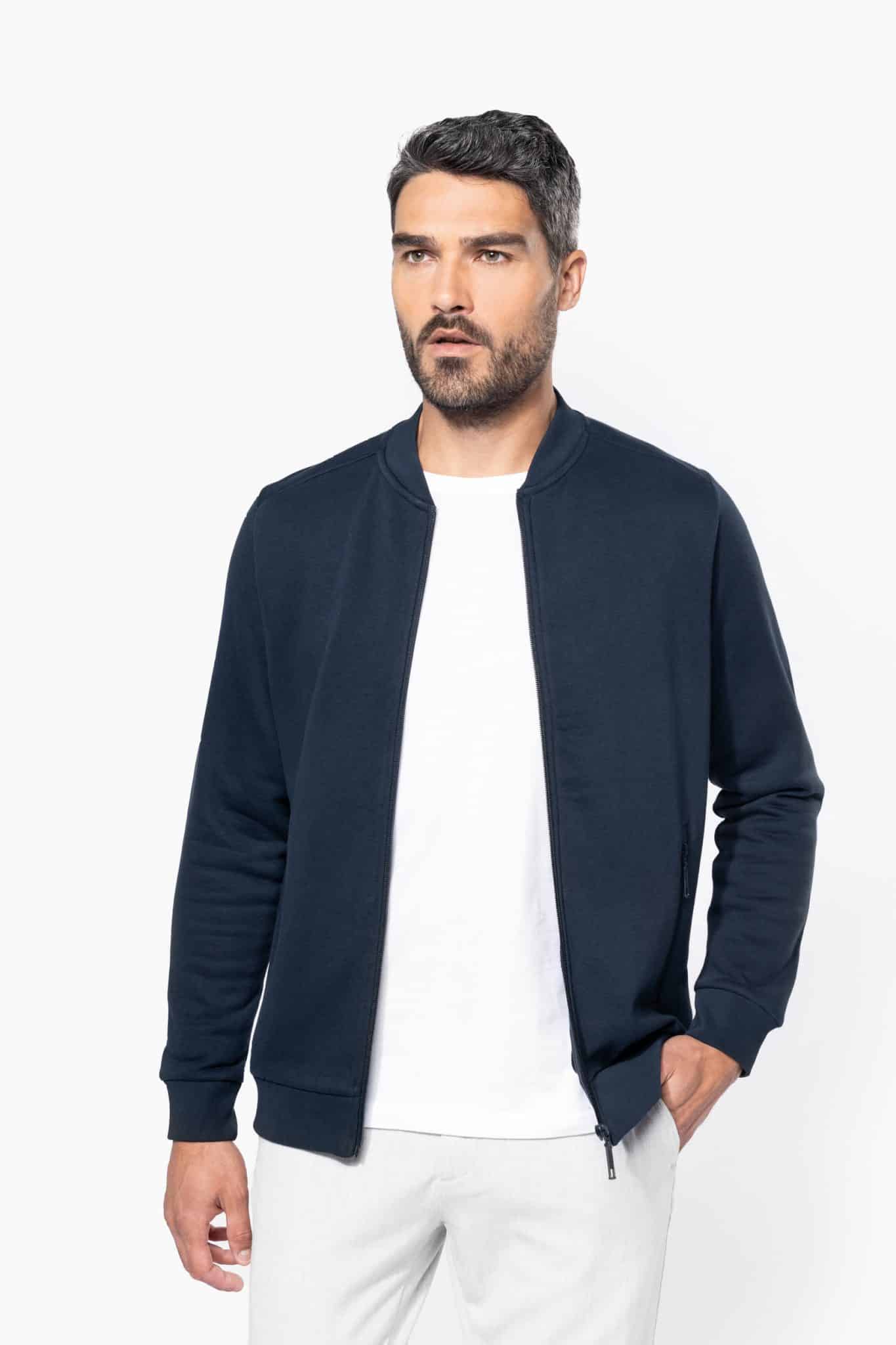 Miniature 3 pour Veste molleton zippée homme