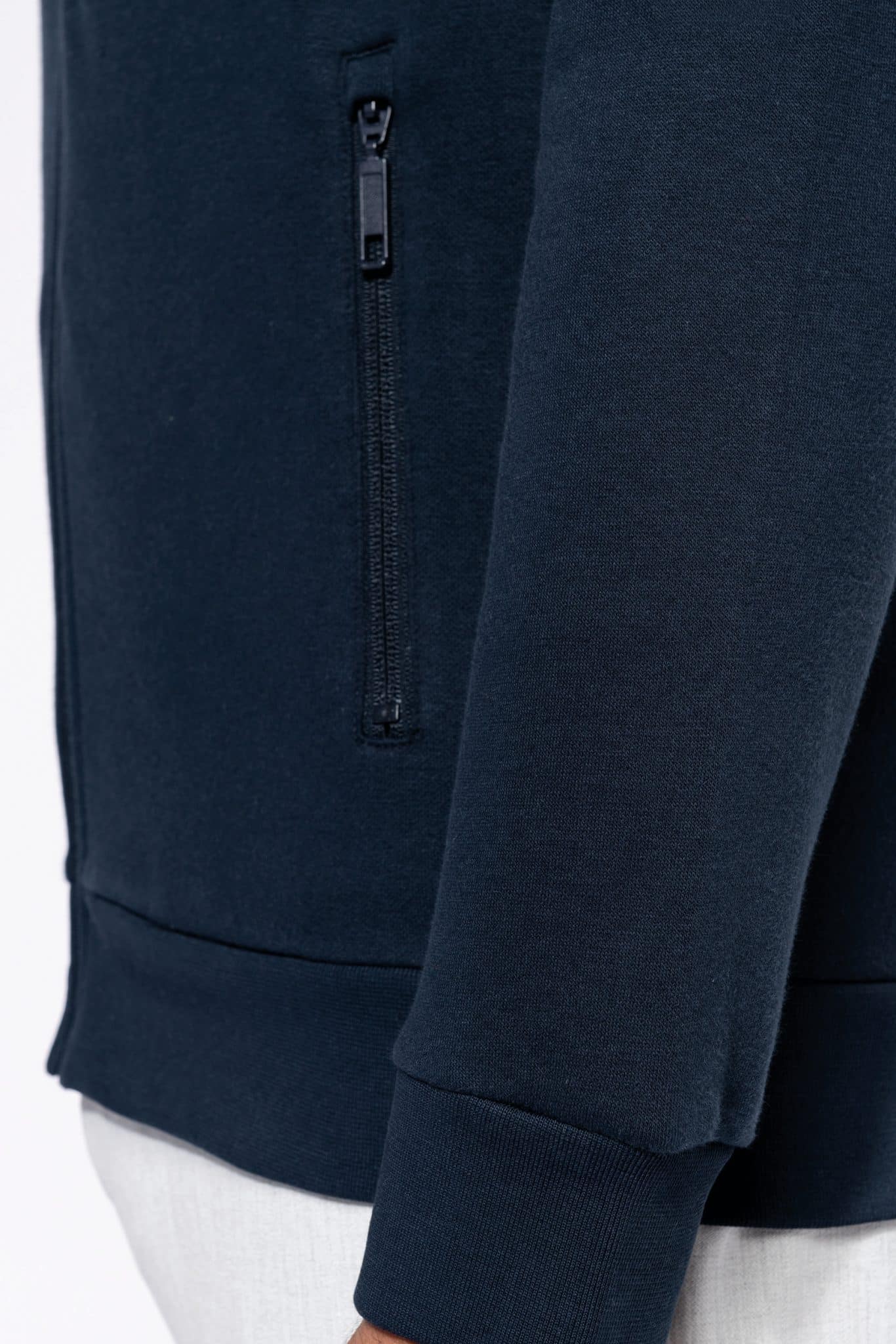 Miniature 7 pour Veste molleton zippée homme