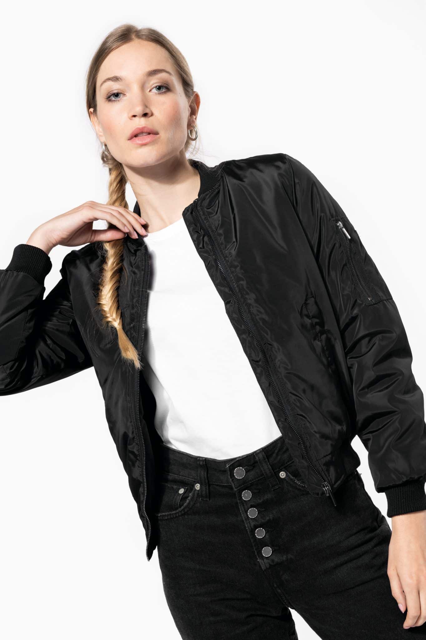 Miniature 1 pour Blouson bomber femme