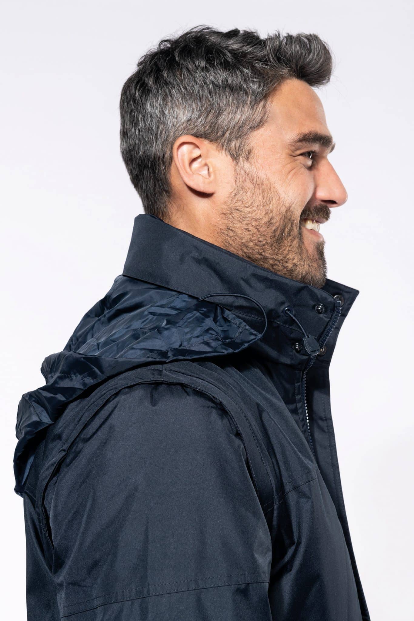 Miniature 6 pour Blouson manches amovibles homme