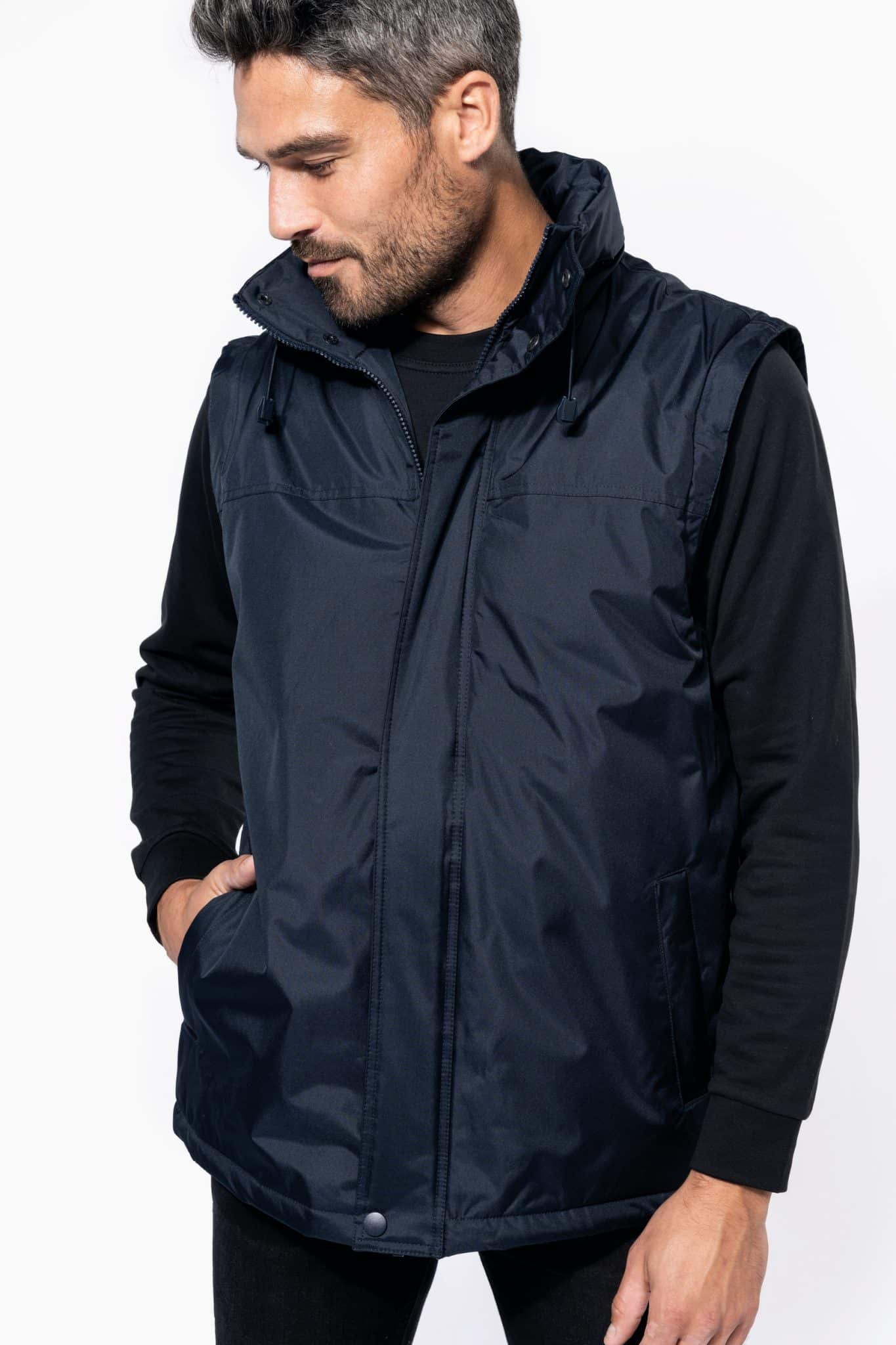 Miniature 4 pour Blouson manches amovibles homme