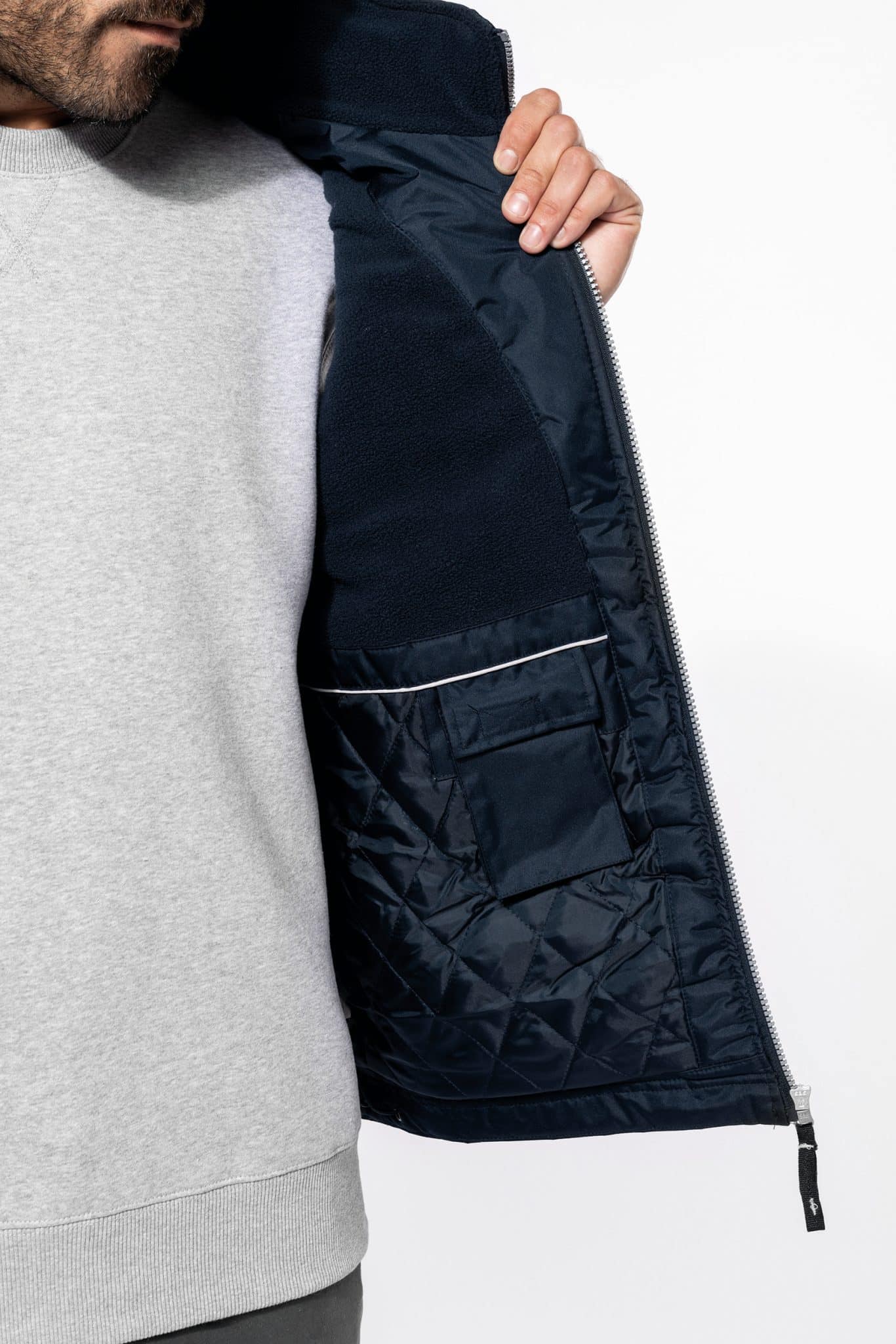 Miniature 8 pour Bodywarmer doublé polaire homme