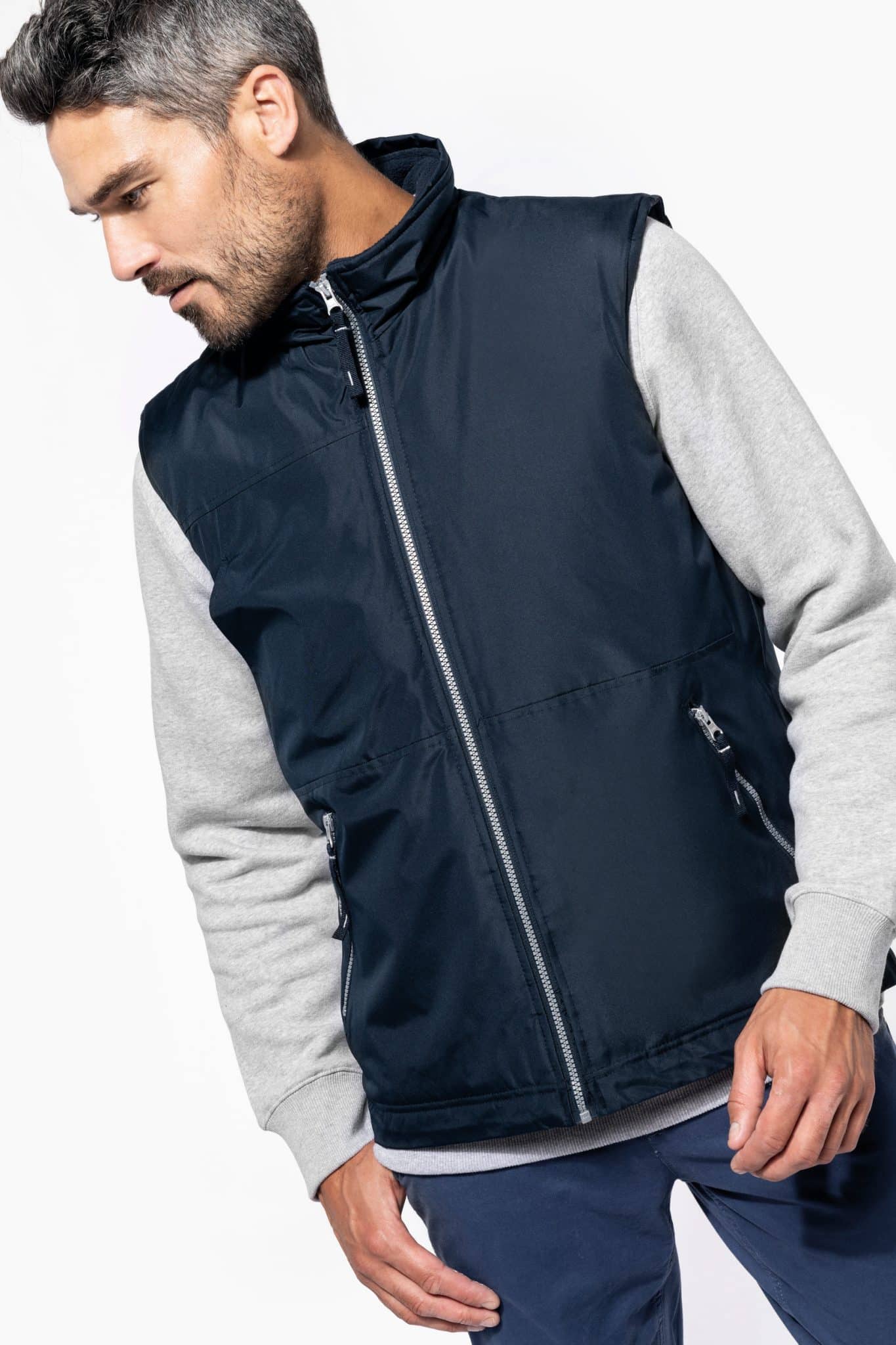 Miniature 3 pour Bodywarmer doublé polaire homme