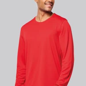 Visuel T-shirt de sport manches longues homme