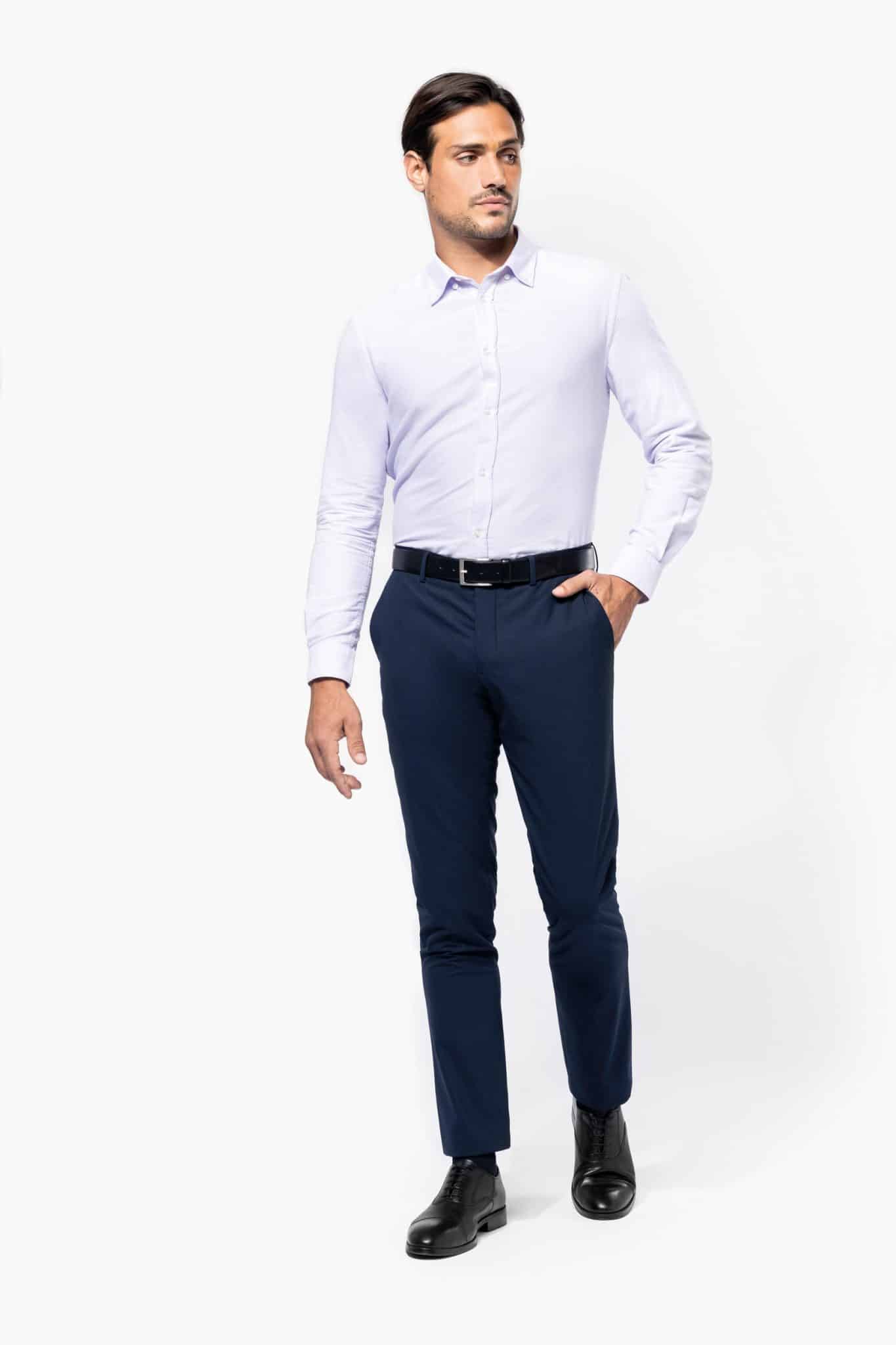 Miniature 11 pour Chemise Oxford manches longues homme