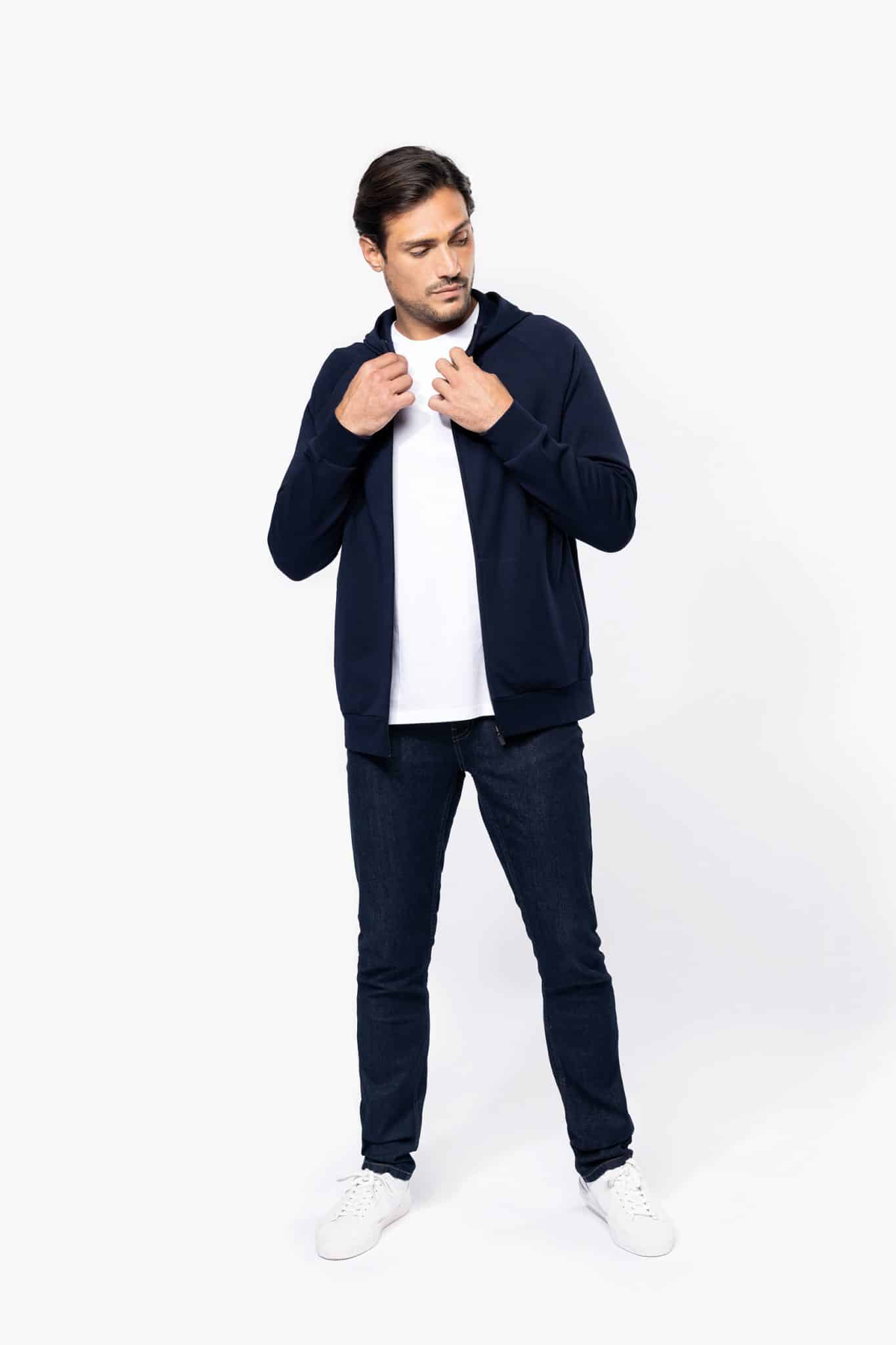 Miniature 4 pour Veste zippée à capuche homme