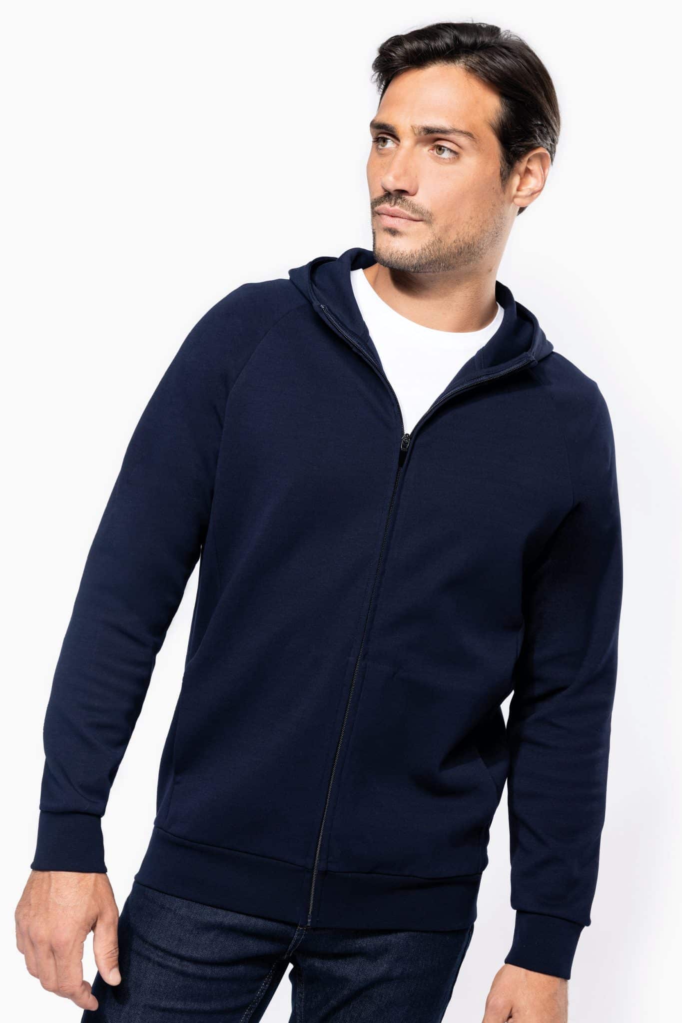 Miniature 1 pour Veste zippée à capuche homme