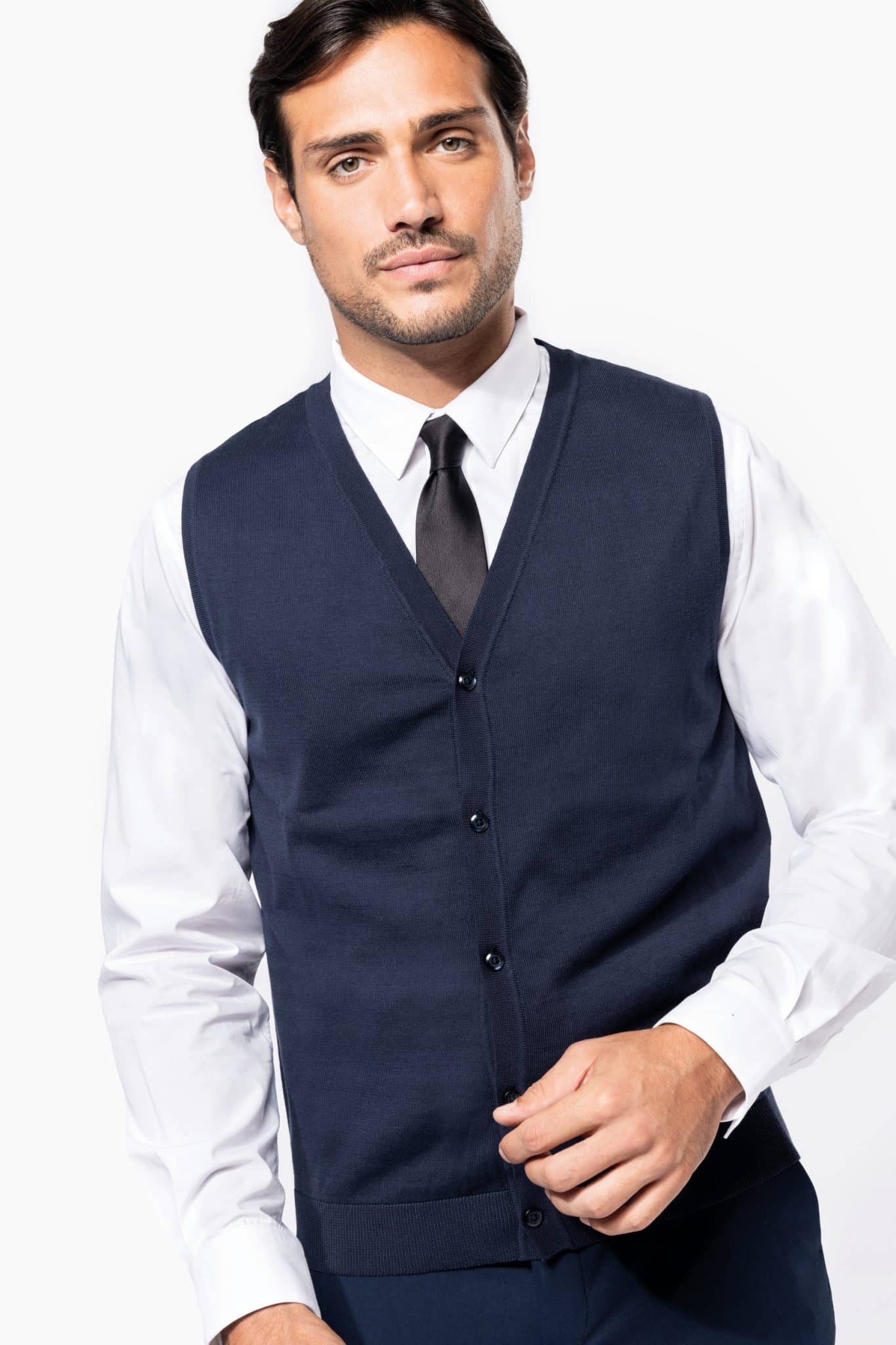 Miniature 1 pour Gilet Supima® homme